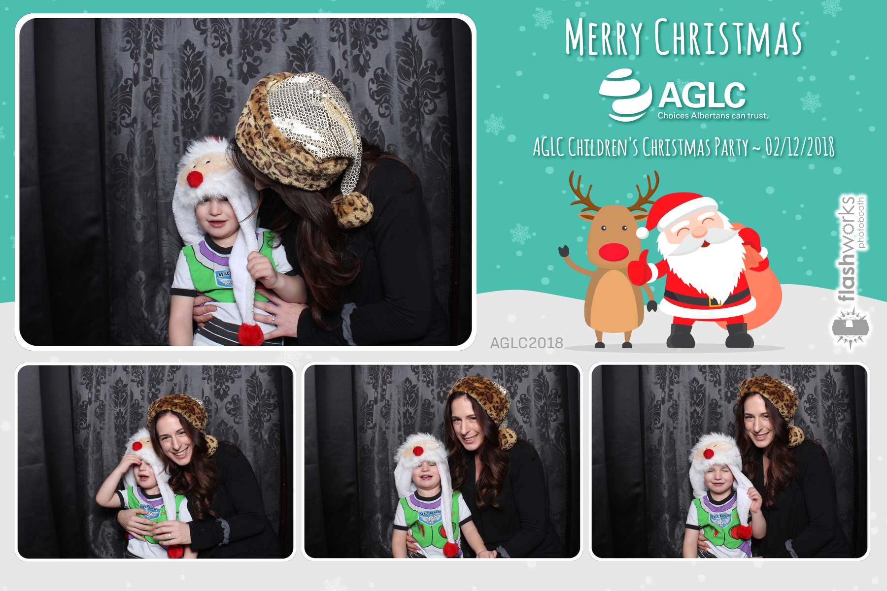 AGLC Children's Christmas Party | View more photos from the event at gallery.flashworksphotobooth.com/u/FlashworksPhotoboothInc/AGLC-Childrens-Christmas-Party