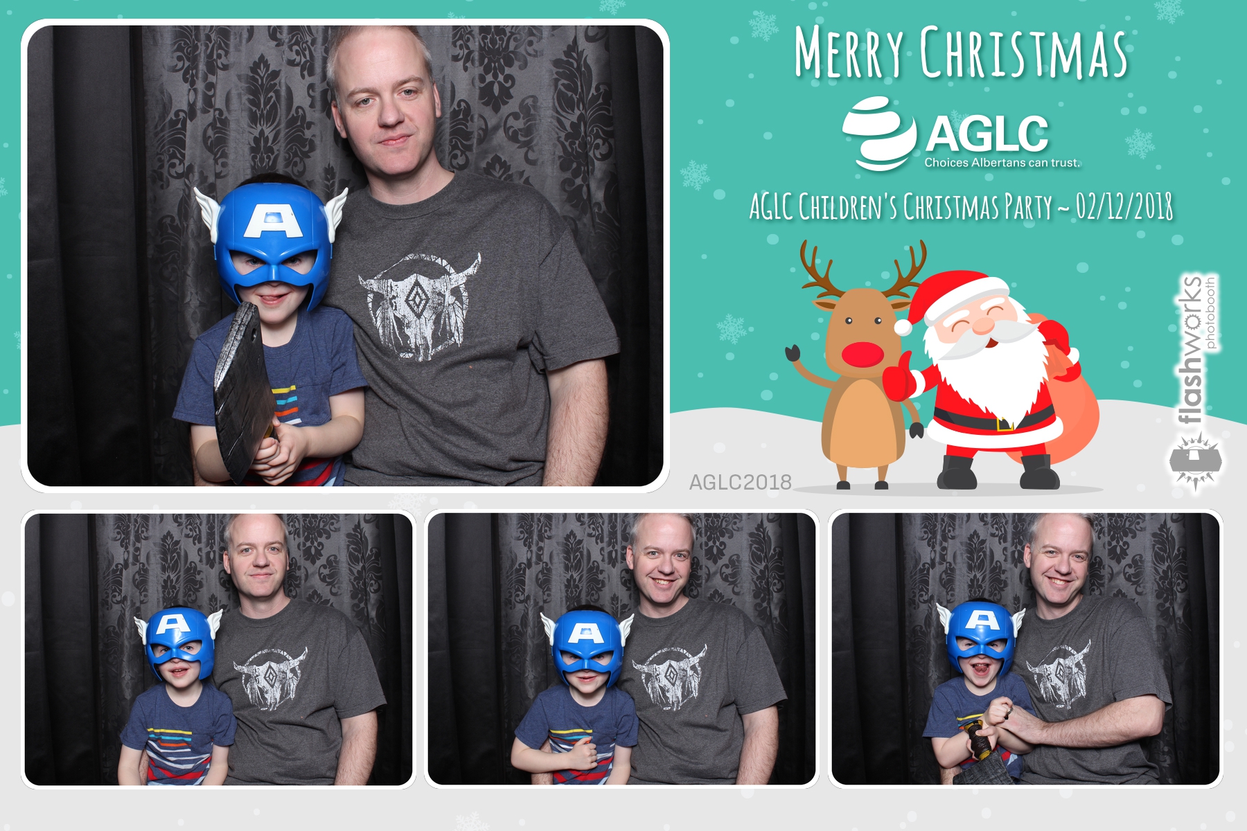 AGLC Children's Christmas Party | View more photos from the event at gallery.flashworksphotobooth.com/u/FlashworksPhotoboothInc/AGLC-Childrens-Christmas-Party