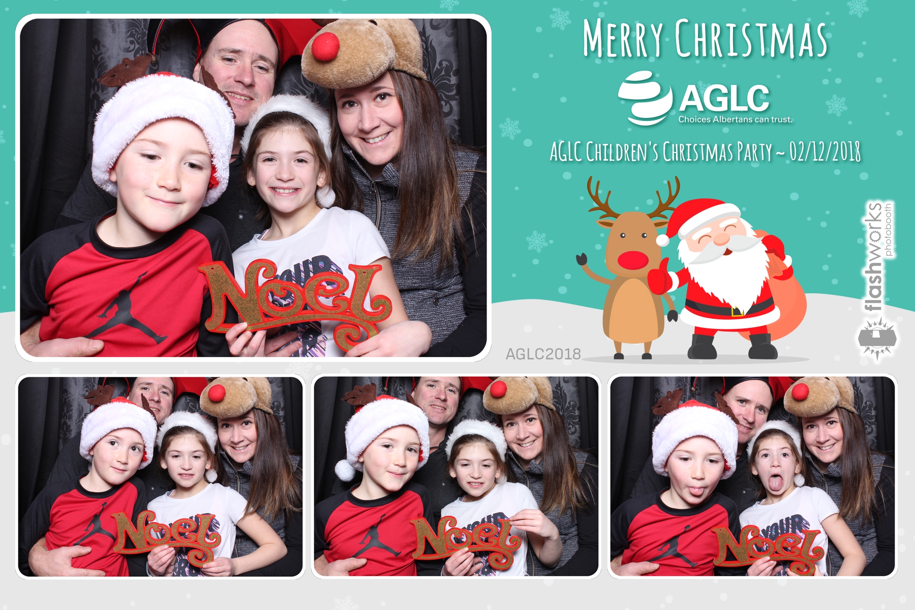 AGLC Children's Christmas Party | View more photos from the event at gallery.flashworksphotobooth.com/u/FlashworksPhotoboothInc/AGLC-Childrens-Christmas-Party