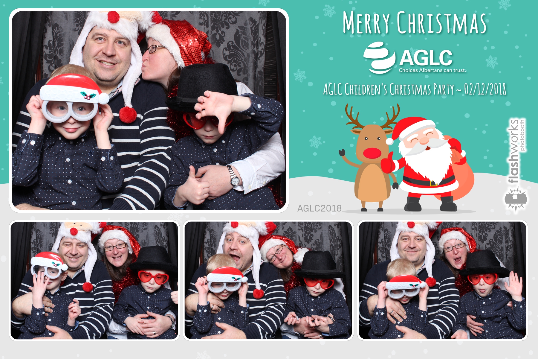 AGLC Children's Christmas Party | View more photos from the event at gallery.flashworksphotobooth.com/u/FlashworksPhotoboothInc/AGLC-Childrens-Christmas-Party