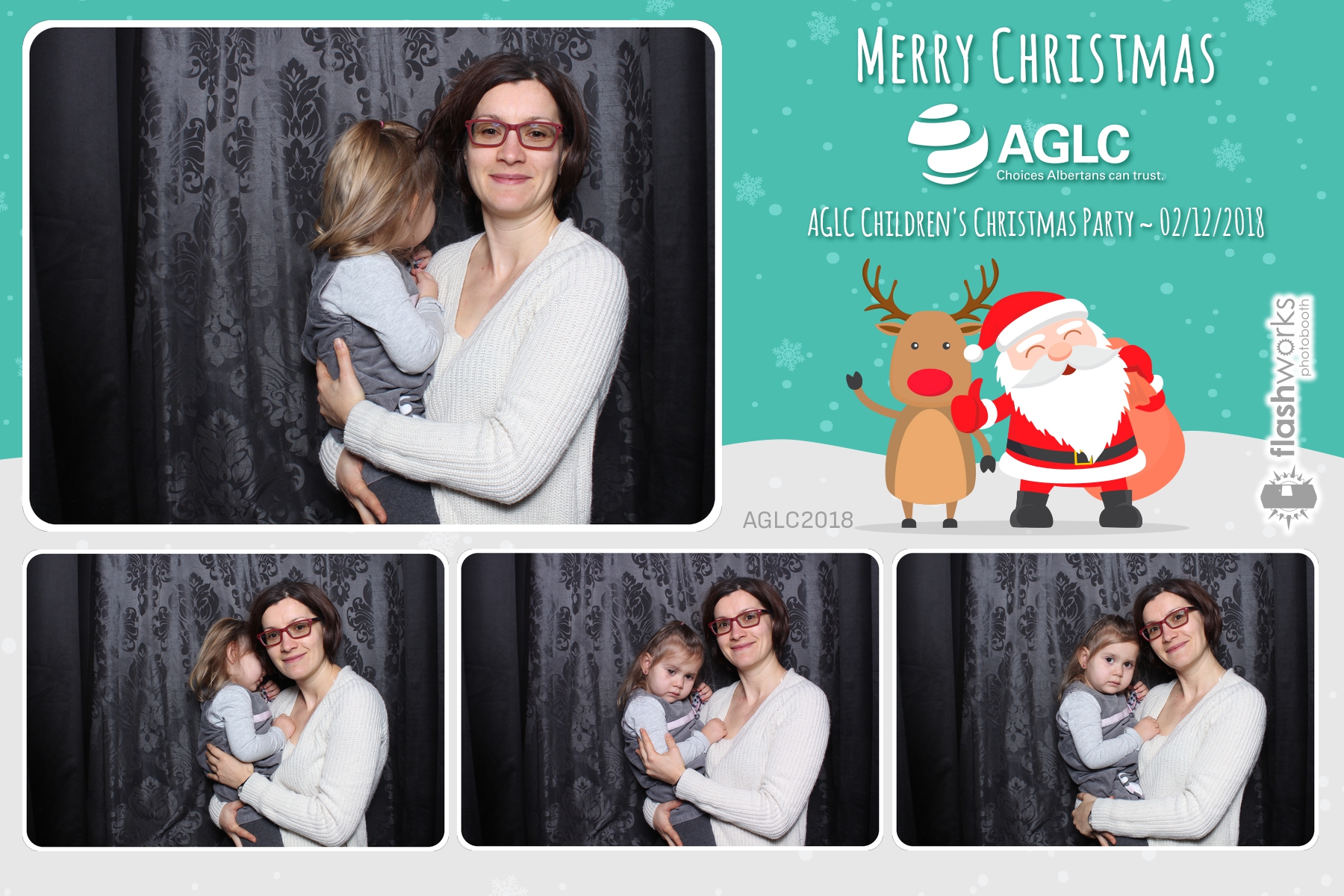 AGLC Children's Christmas Party | View more photos from the event at gallery.flashworksphotobooth.com/u/FlashworksPhotoboothInc/AGLC-Childrens-Christmas-Party