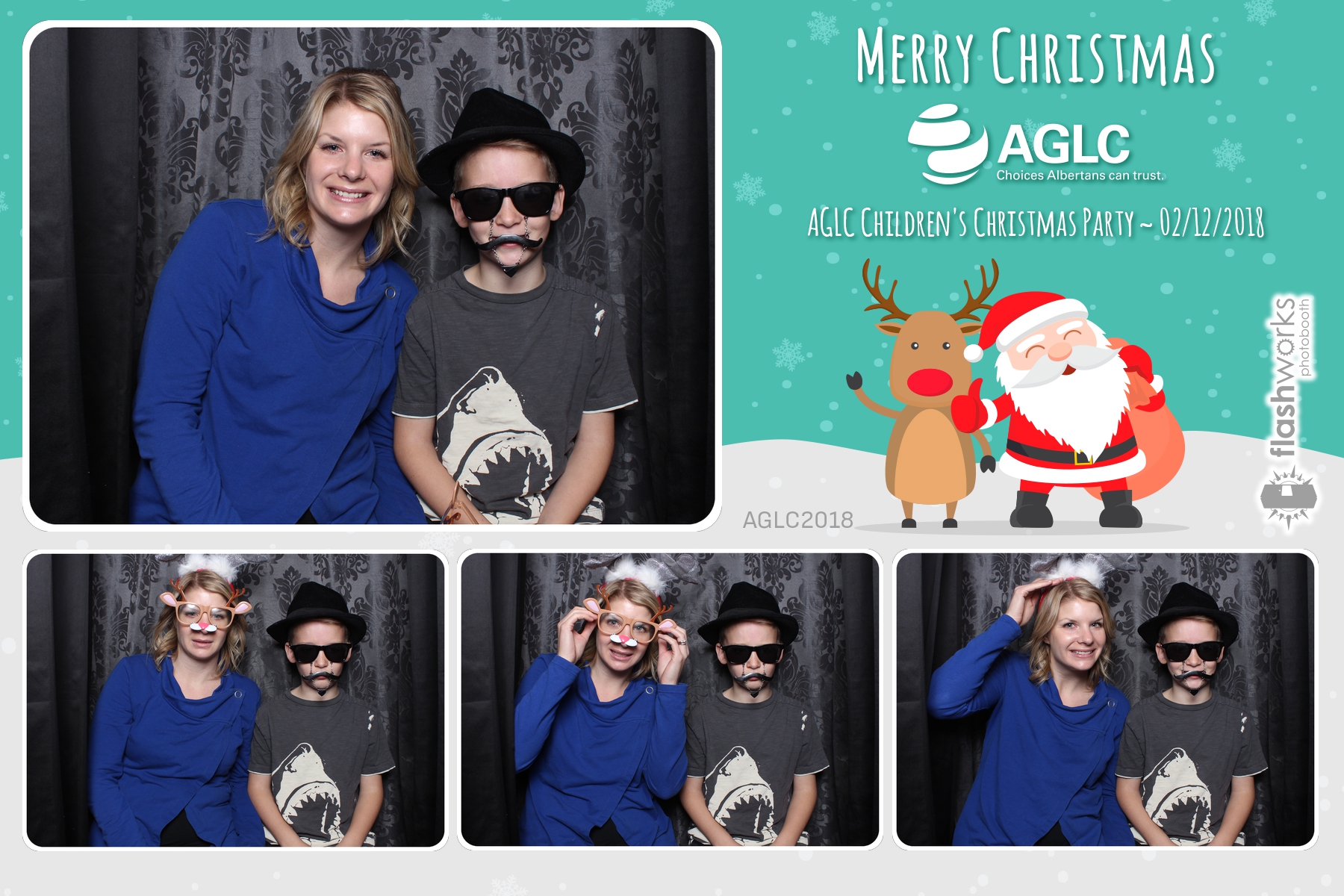 AGLC Children's Christmas Party | View more photos from the event at gallery.flashworksphotobooth.com/u/FlashworksPhotoboothInc/AGLC-Childrens-Christmas-Party