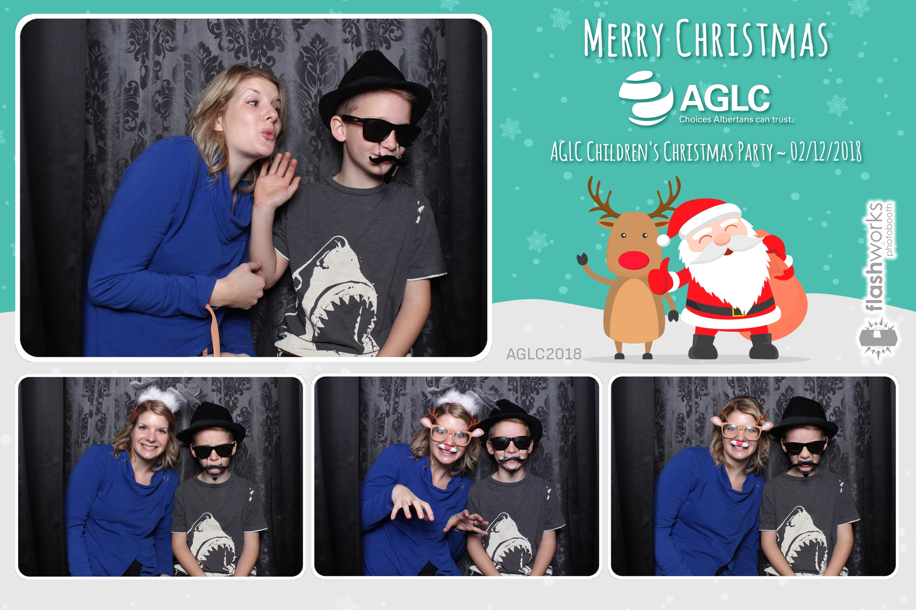 AGLC Children's Christmas Party | View more photos from the event at gallery.flashworksphotobooth.com/u/FlashworksPhotoboothInc/AGLC-Childrens-Christmas-Party