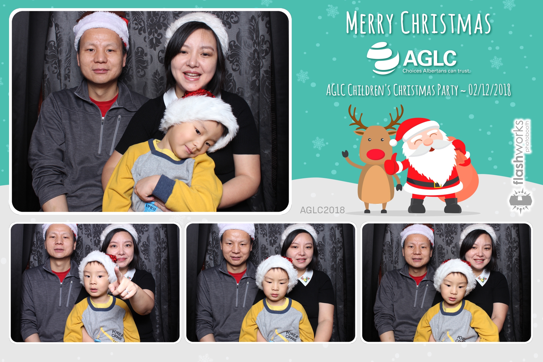 AGLC Children's Christmas Party | View more photos from the event at gallery.flashworksphotobooth.com/u/FlashworksPhotoboothInc/AGLC-Childrens-Christmas-Party