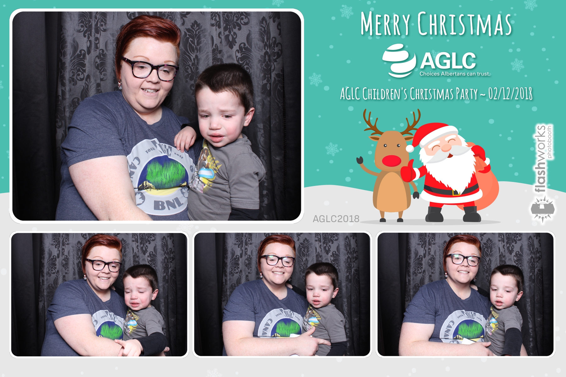 AGLC Children's Christmas Party | View more photos from the event at gallery.flashworksphotobooth.com/u/FlashworksPhotoboothInc/AGLC-Childrens-Christmas-Party