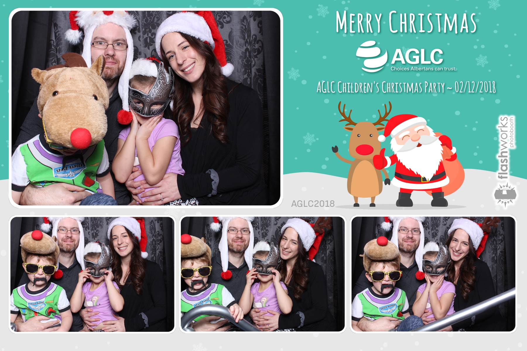 AGLC Children's Christmas Party | View more photos from the event at gallery.flashworksphotobooth.com/u/FlashworksPhotoboothInc/AGLC-Childrens-Christmas-Party