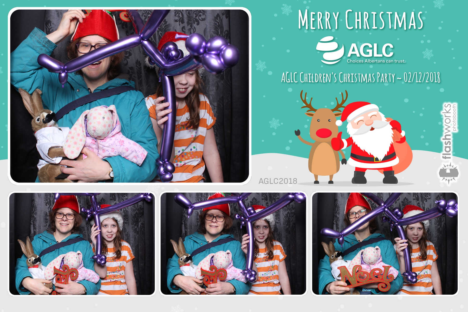 AGLC Children's Christmas Party | View more photos from the event at gallery.flashworksphotobooth.com/u/FlashworksPhotoboothInc/AGLC-Childrens-Christmas-Party