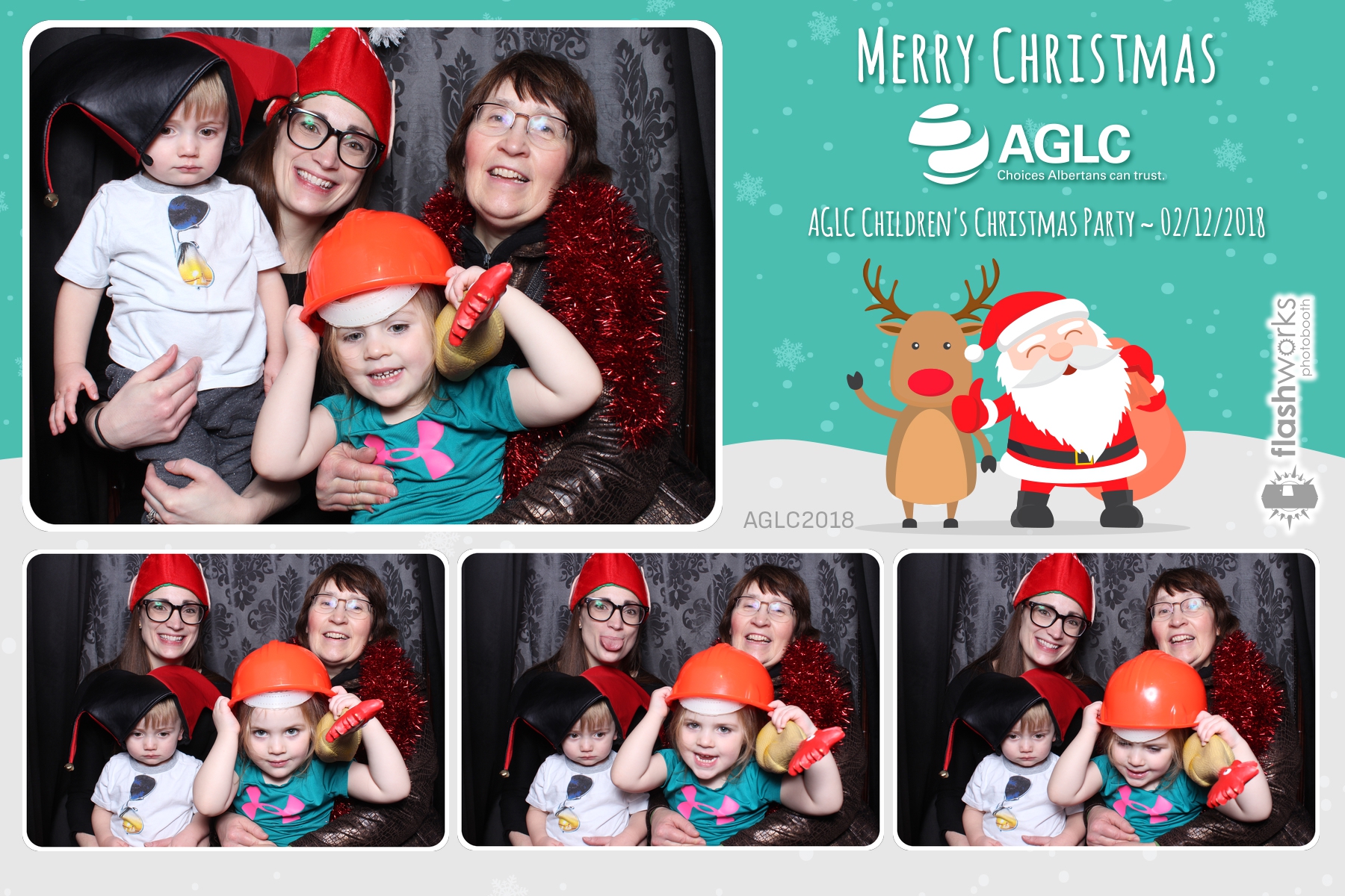 AGLC Children's Christmas Party | View more photos from the event at gallery.flashworksphotobooth.com/u/FlashworksPhotoboothInc/AGLC-Childrens-Christmas-Party