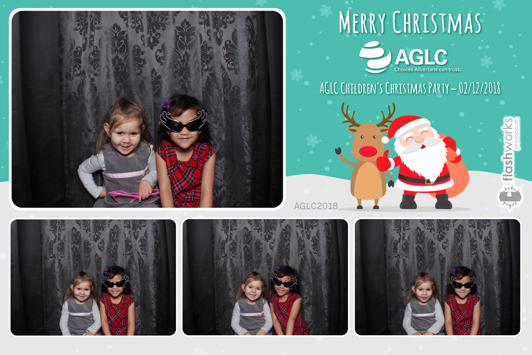 AGLC Children's Christmas Party | View more photos from the event at gallery.flashworksphotobooth.com/u/FlashworksPhotoboothInc/AGLC-Childrens-Christmas-Party