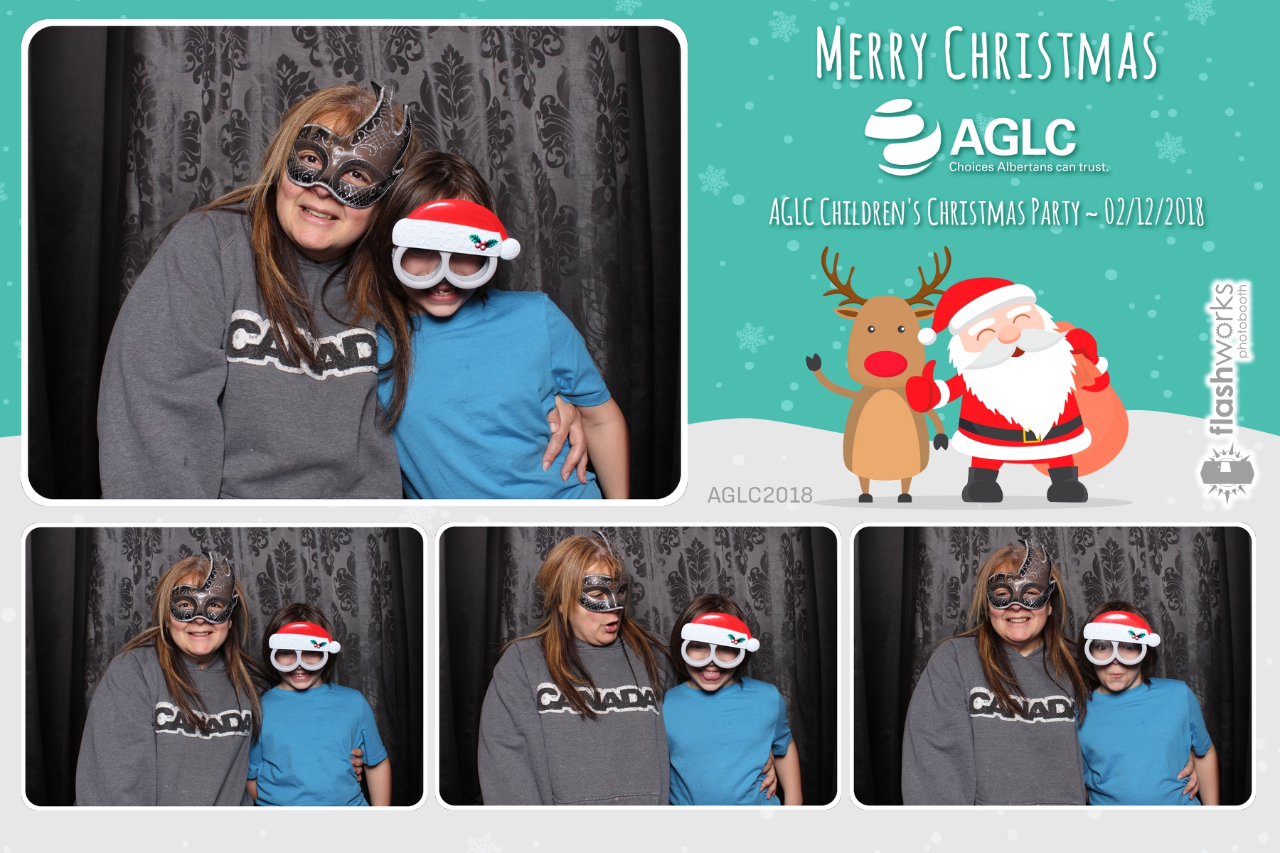 AGLC Children's Christmas Party | View more photos from the event at gallery.flashworksphotobooth.com/u/FlashworksPhotoboothInc/AGLC-Childrens-Christmas-Party
