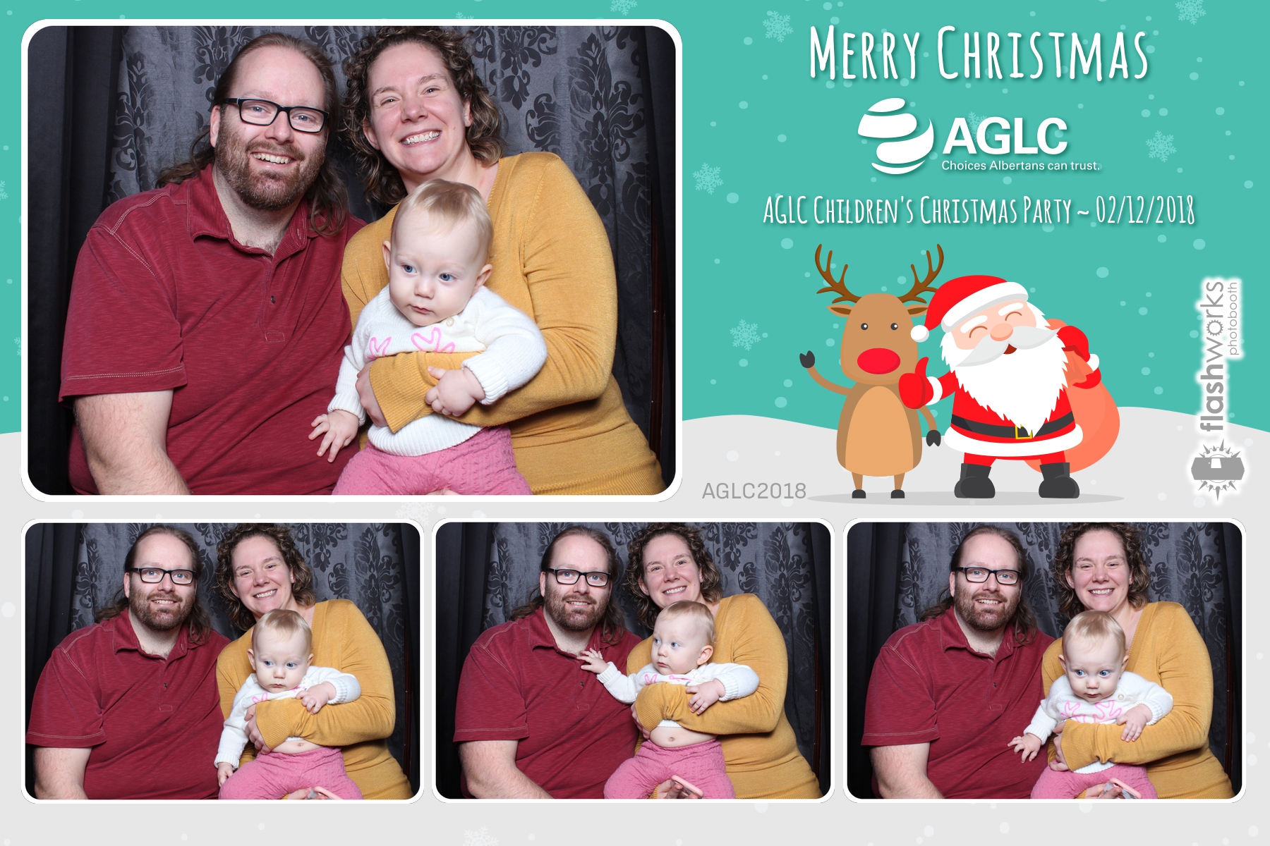 AGLC Children's Christmas Party | View more photos from the event at gallery.flashworksphotobooth.com/u/FlashworksPhotoboothInc/AGLC-Childrens-Christmas-Party