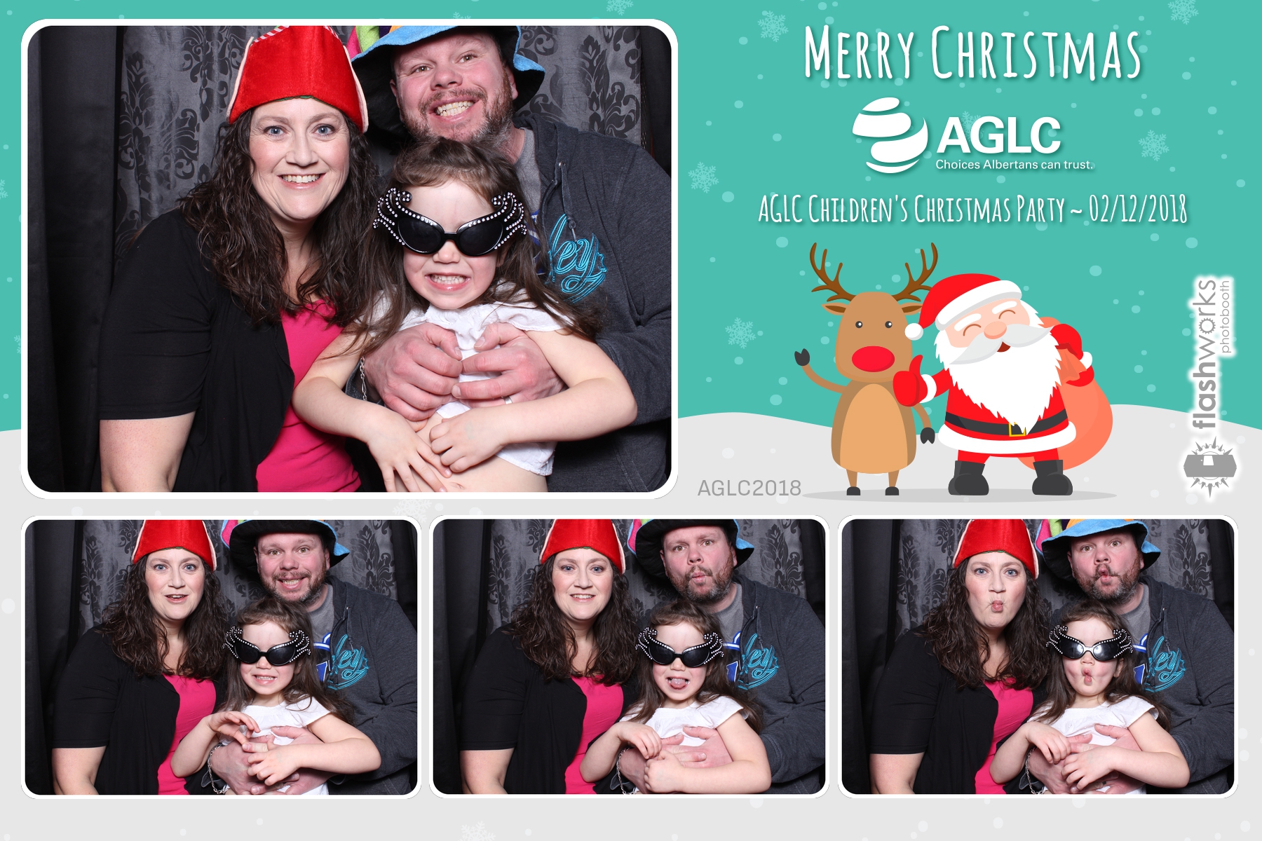 AGLC Children's Christmas Party | View more photos from the event at gallery.flashworksphotobooth.com/u/FlashworksPhotoboothInc/AGLC-Childrens-Christmas-Party
