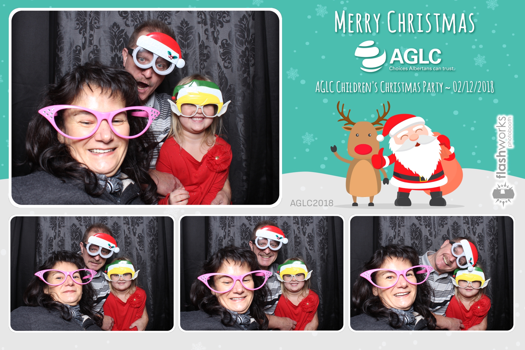 AGLC Children's Christmas Party | View more photos from the event at gallery.flashworksphotobooth.com/u/FlashworksPhotoboothInc/AGLC-Childrens-Christmas-Party