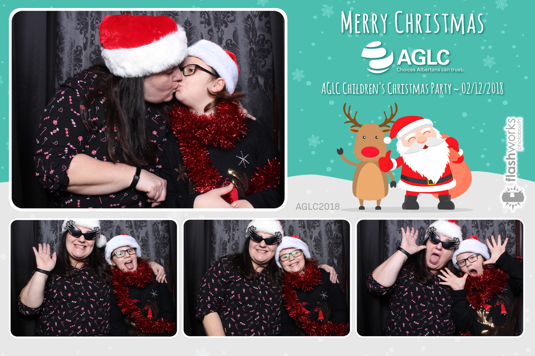 AGLC Children's Christmas Party | View more photos from the event at gallery.flashworksphotobooth.com/u/FlashworksPhotoboothInc/AGLC-Childrens-Christmas-Party