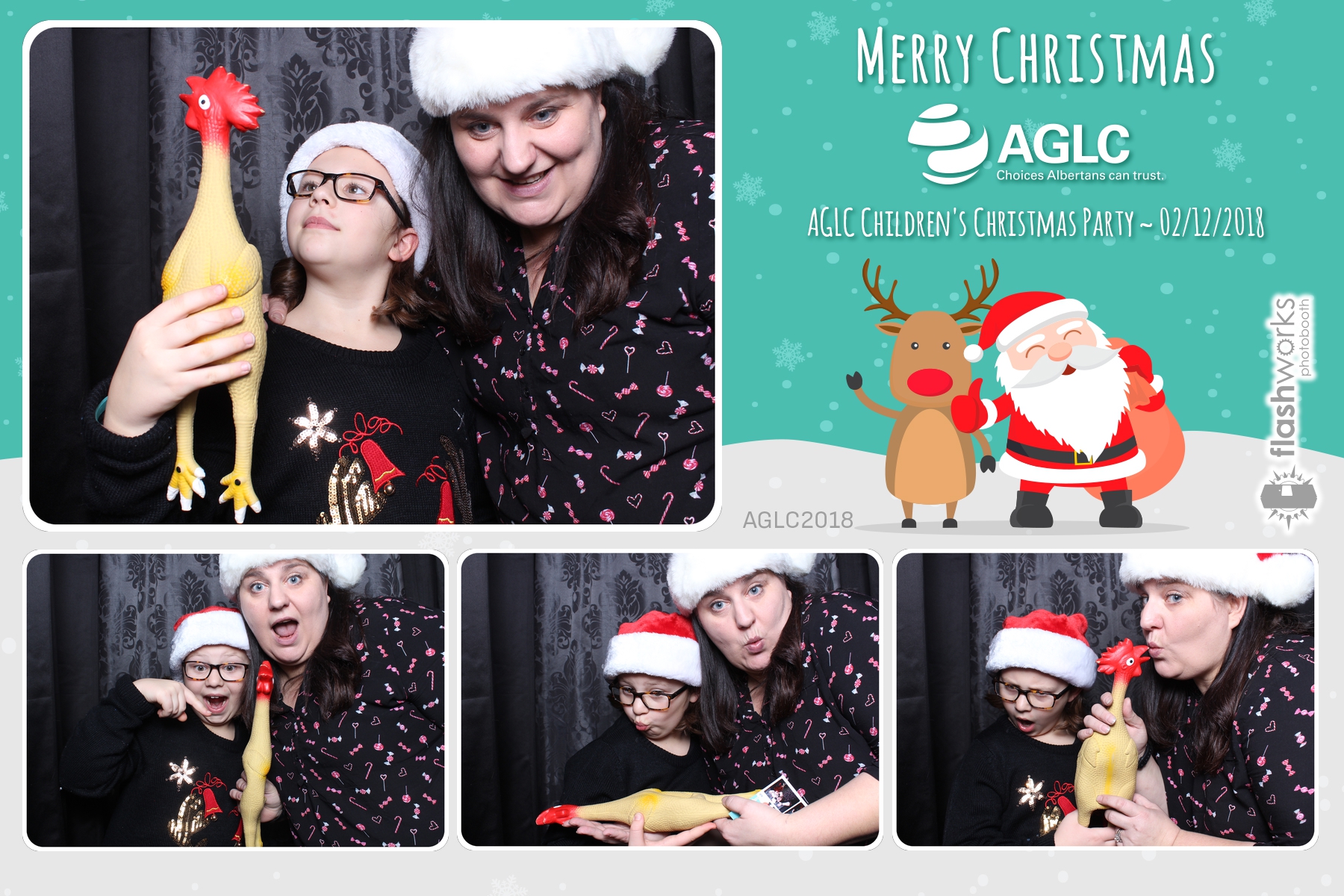 AGLC Children's Christmas Party | View more photos from the event at gallery.flashworksphotobooth.com/u/FlashworksPhotoboothInc/AGLC-Childrens-Christmas-Party