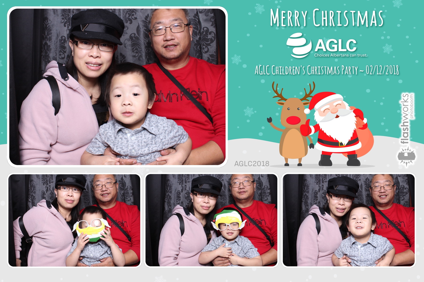 AGLC Children's Christmas Party | View more photos from the event at gallery.flashworksphotobooth.com/u/FlashworksPhotoboothInc/AGLC-Childrens-Christmas-Party