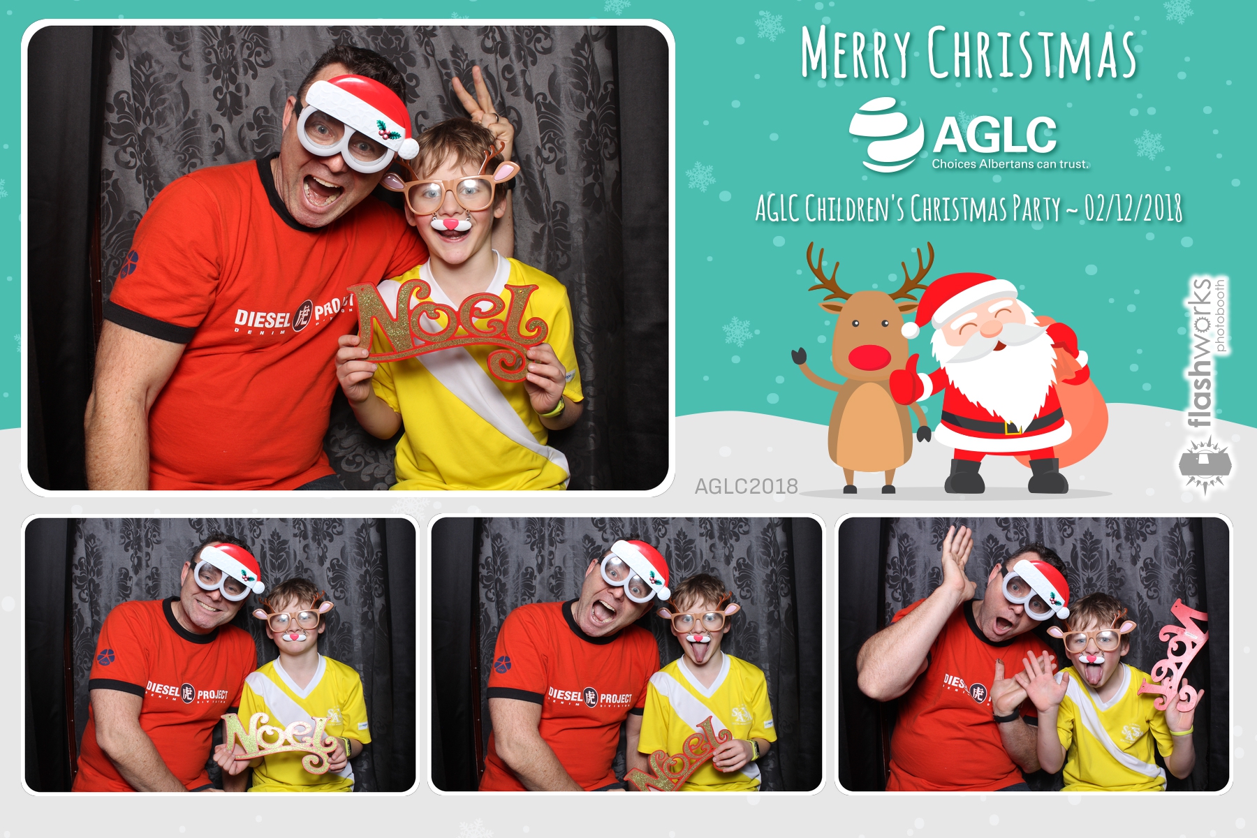 AGLC Children's Christmas Party | View more photos from the event at gallery.flashworksphotobooth.com/u/FlashworksPhotoboothInc/AGLC-Childrens-Christmas-Party