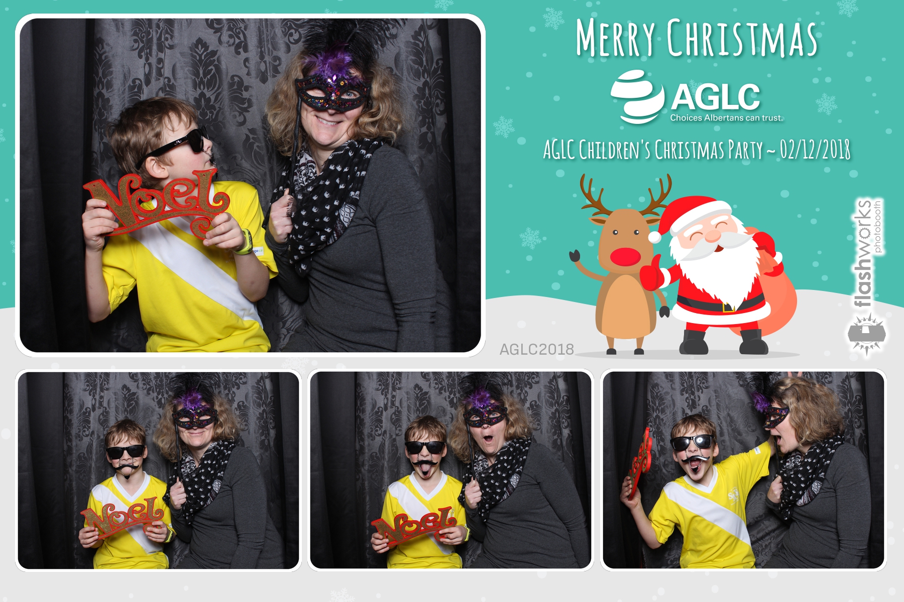 AGLC Children's Christmas Party | View more photos from the event at gallery.flashworksphotobooth.com/u/FlashworksPhotoboothInc/AGLC-Childrens-Christmas-Party