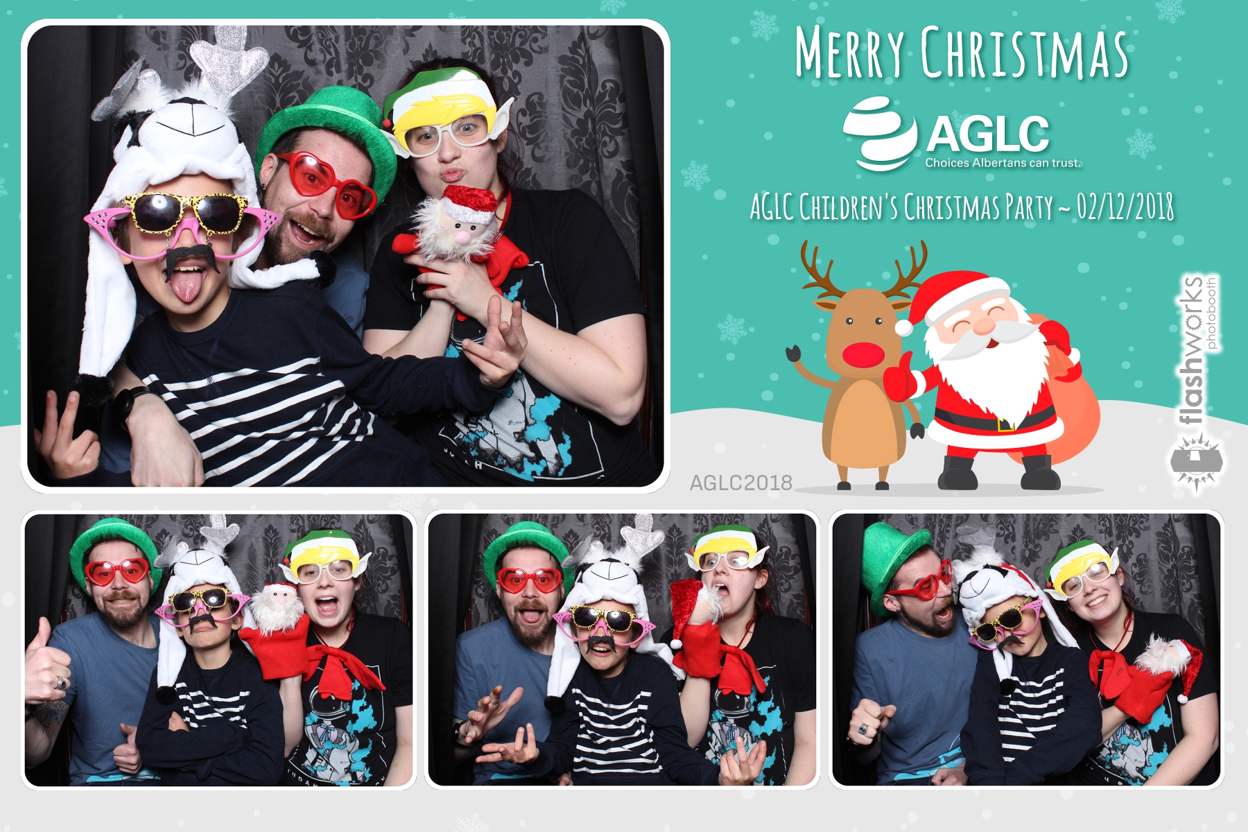 AGLC Children's Christmas Party | View more photos from the event at gallery.flashworksphotobooth.com/u/FlashworksPhotoboothInc/AGLC-Childrens-Christmas-Party