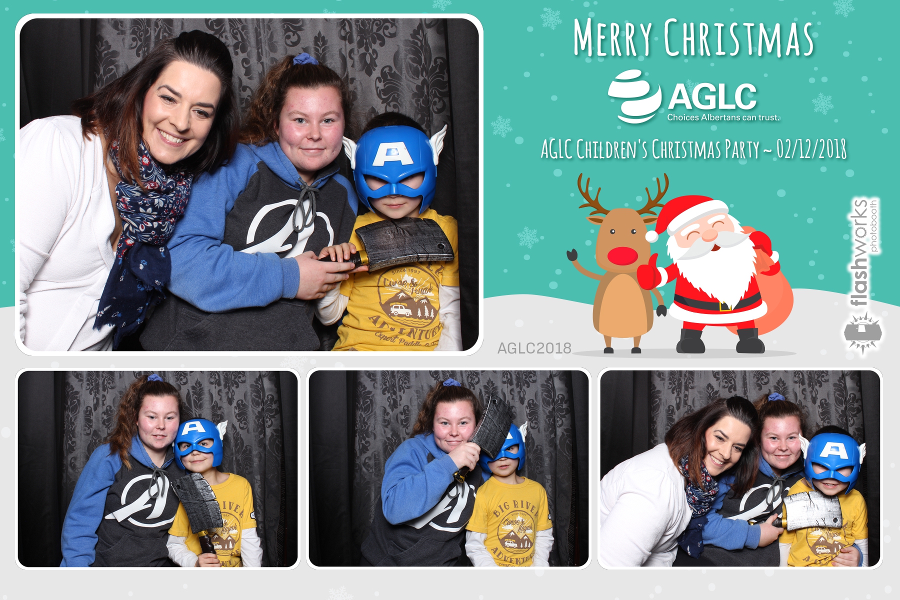 AGLC Children's Christmas Party | View more photos from the event at gallery.flashworksphotobooth.com/u/FlashworksPhotoboothInc/AGLC-Childrens-Christmas-Party