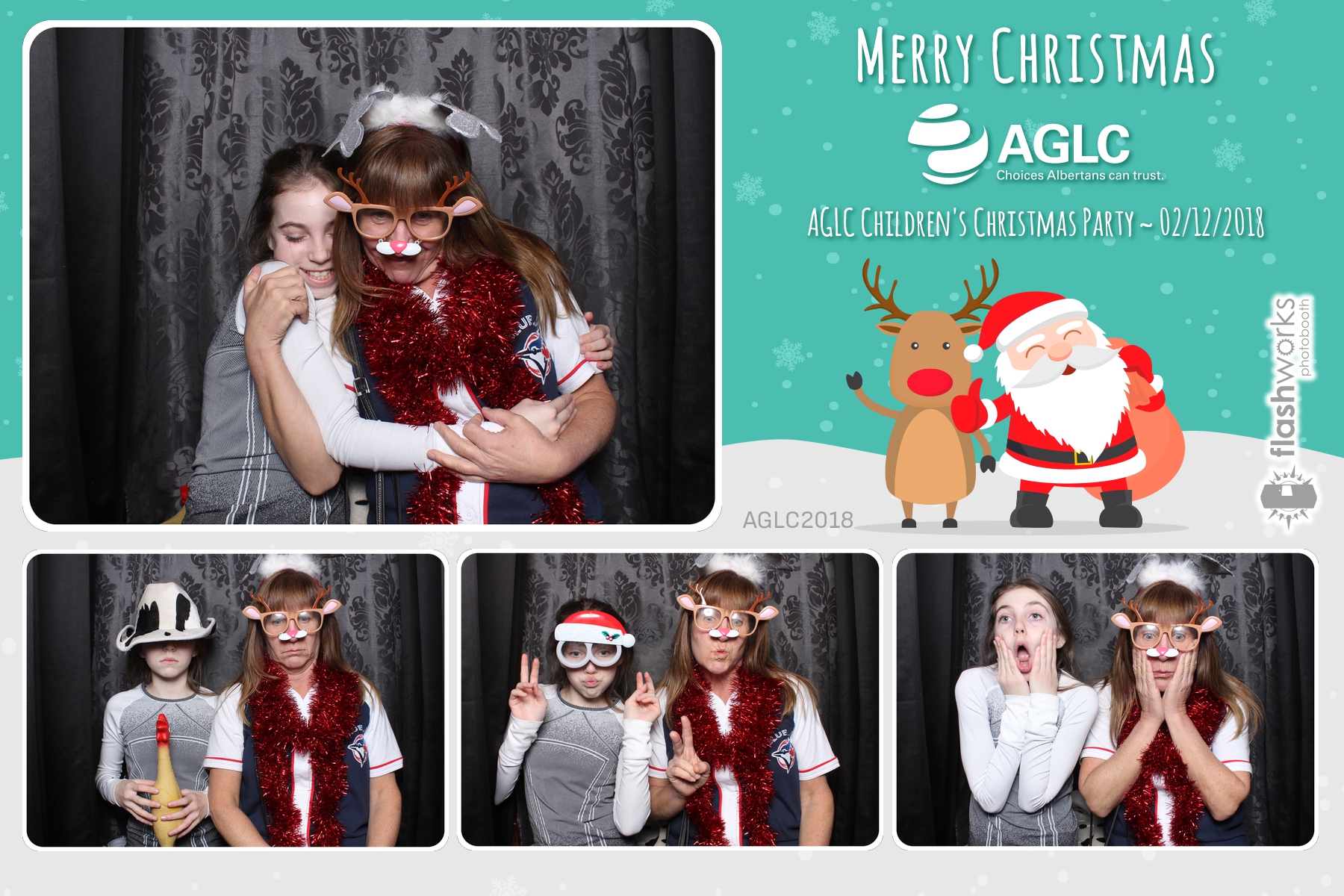 AGLC Children's Christmas Party | View more photos from the event at gallery.flashworksphotobooth.com/u/FlashworksPhotoboothInc/AGLC-Childrens-Christmas-Party