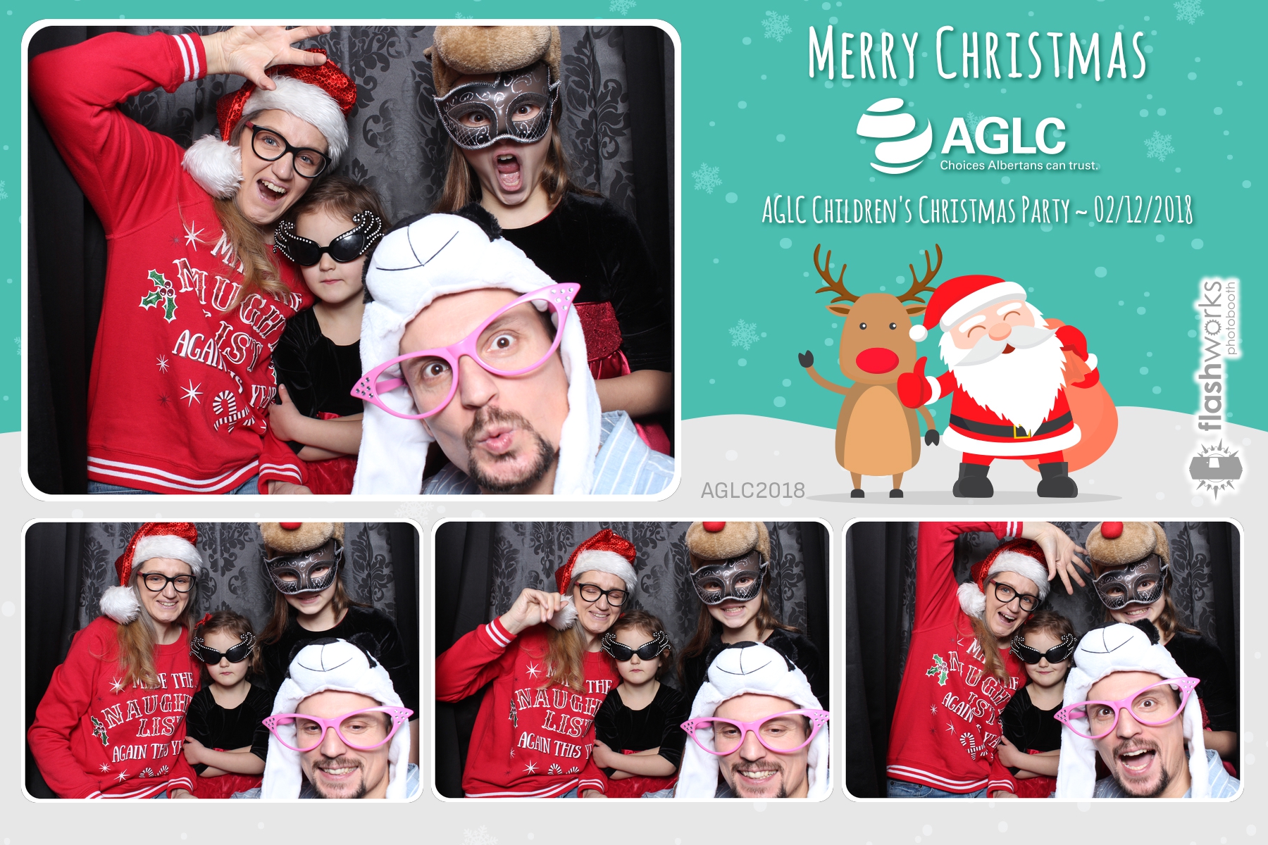 AGLC Children's Christmas Party | View more photos from the event at gallery.flashworksphotobooth.com/u/FlashworksPhotoboothInc/AGLC-Childrens-Christmas-Party