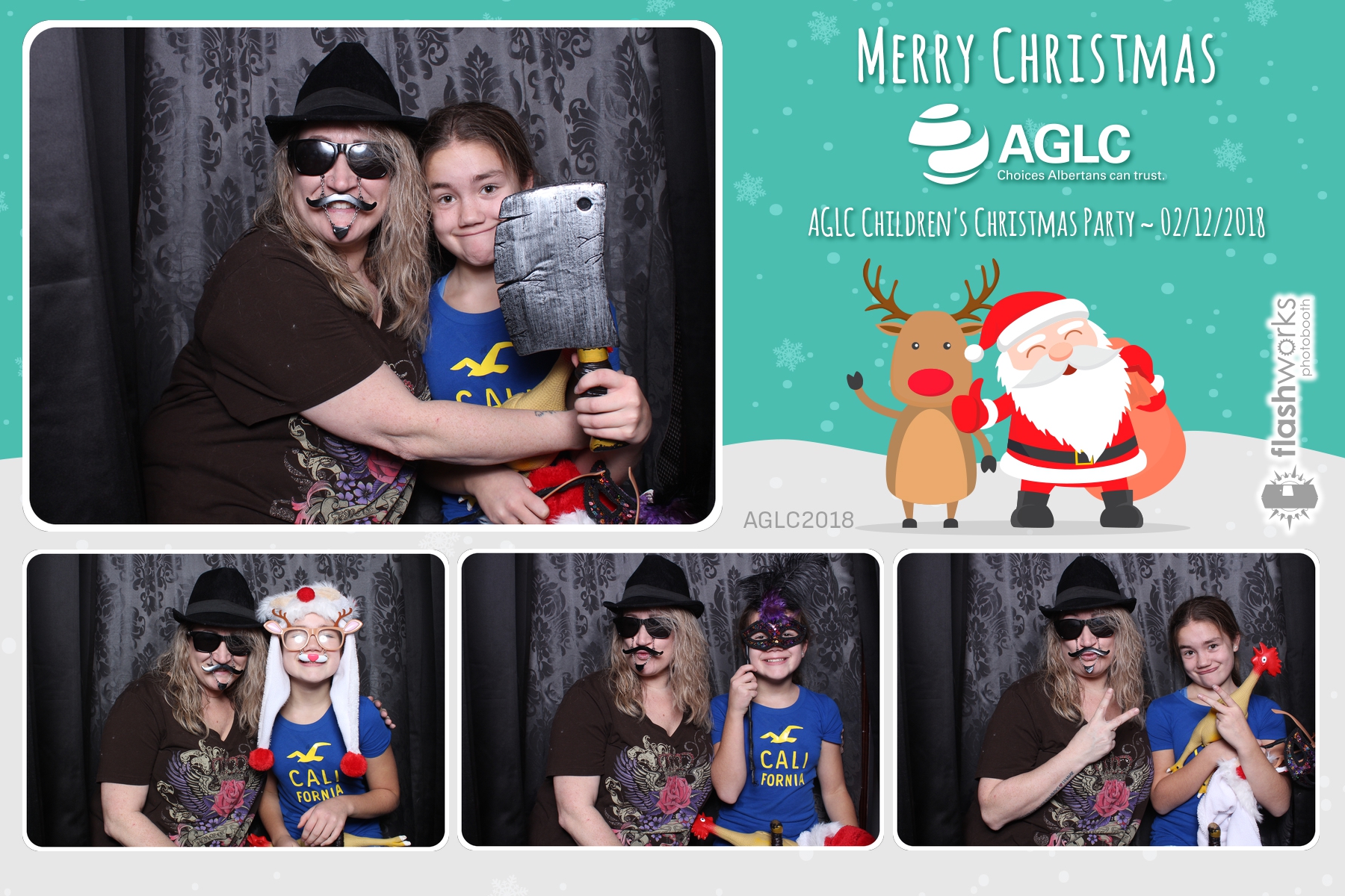 AGLC Children's Christmas Party | View more photos from the event at gallery.flashworksphotobooth.com/u/FlashworksPhotoboothInc/AGLC-Childrens-Christmas-Party