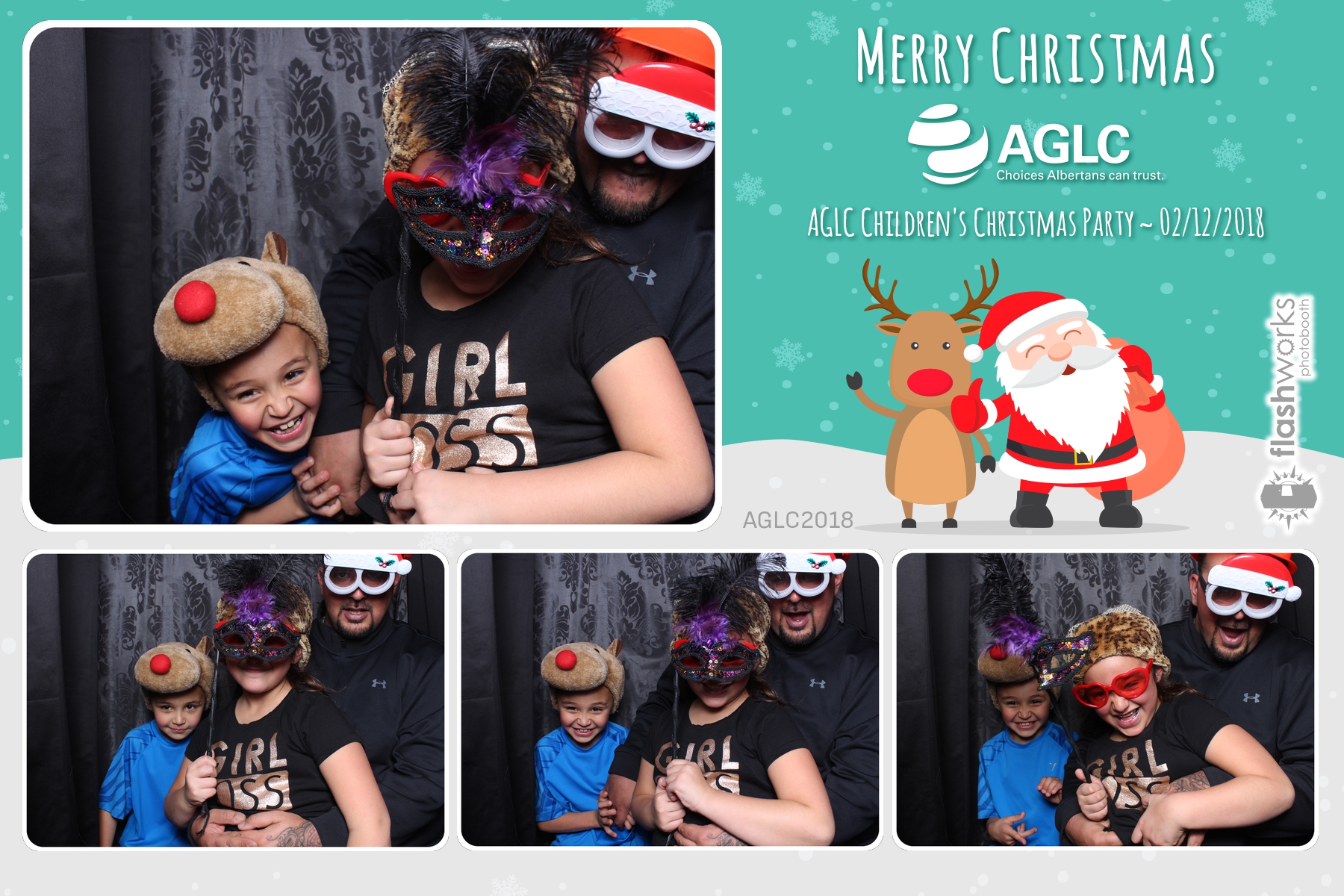 AGLC Children's Christmas Party | View more photos from the event at gallery.flashworksphotobooth.com/u/FlashworksPhotoboothInc/AGLC-Childrens-Christmas-Party