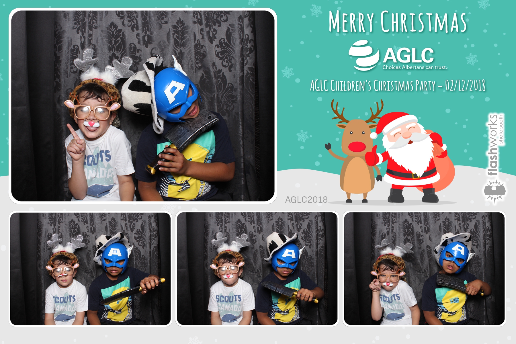 AGLC Children's Christmas Party | View more photos from the event at gallery.flashworksphotobooth.com/u/FlashworksPhotoboothInc/AGLC-Childrens-Christmas-Party