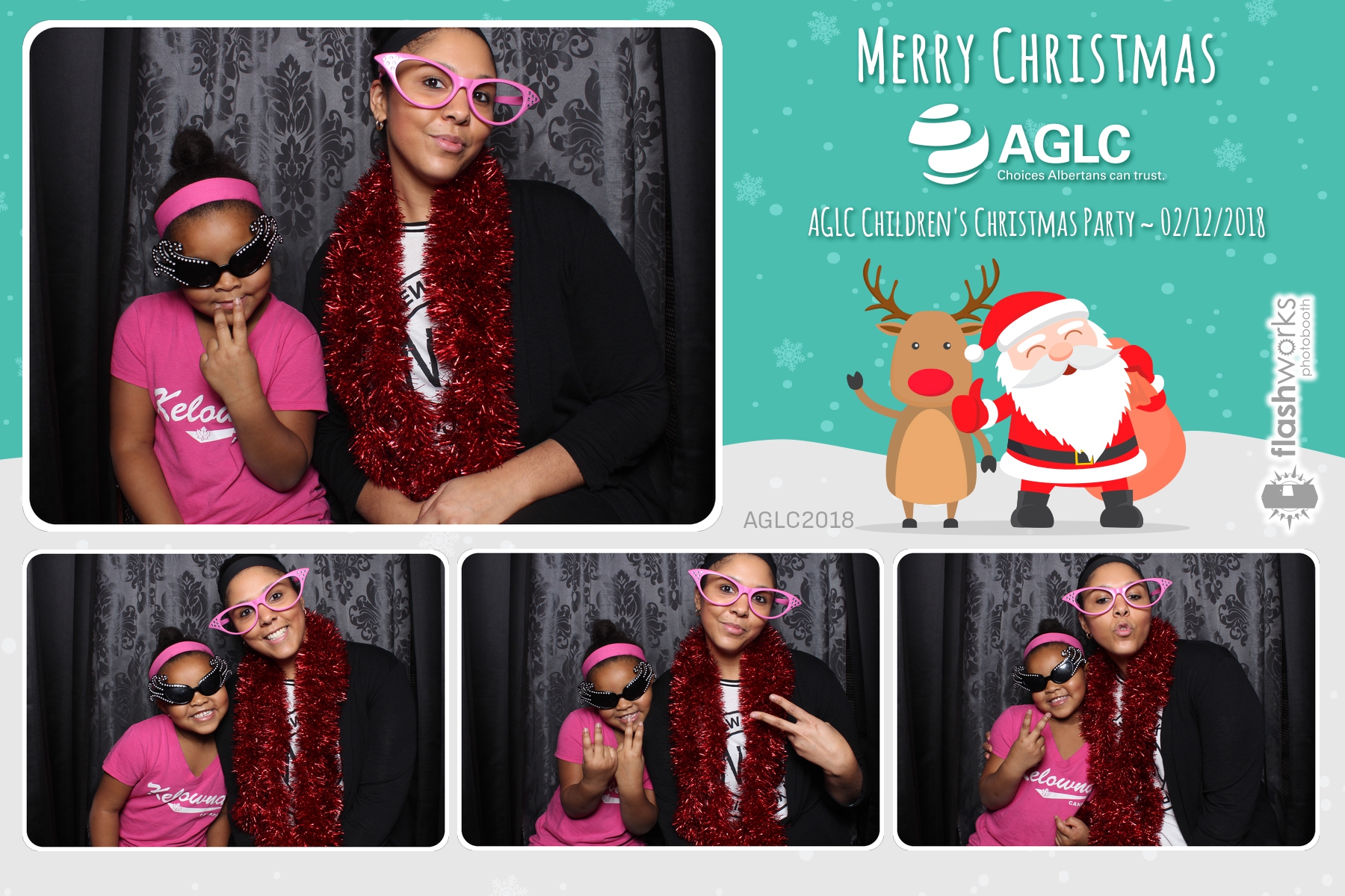 AGLC Children's Christmas Party | View more photos from the event at gallery.flashworksphotobooth.com/u/FlashworksPhotoboothInc/AGLC-Childrens-Christmas-Party