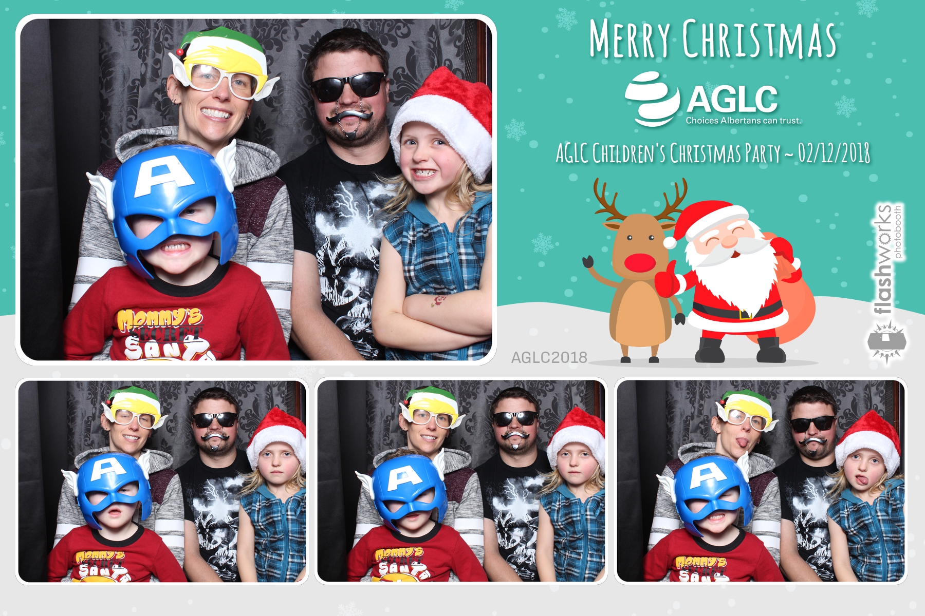 AGLC Children's Christmas Party | View more photos from the event at gallery.flashworksphotobooth.com/u/FlashworksPhotoboothInc/AGLC-Childrens-Christmas-Party