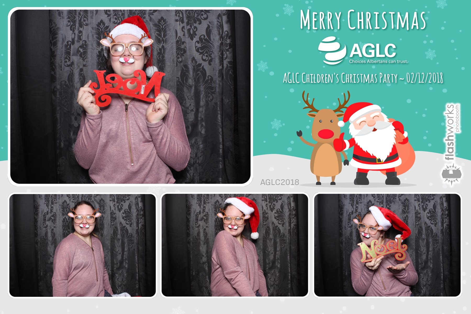 AGLC Children's Christmas Party | View more photos from the event at gallery.flashworksphotobooth.com/u/FlashworksPhotoboothInc/AGLC-Childrens-Christmas-Party