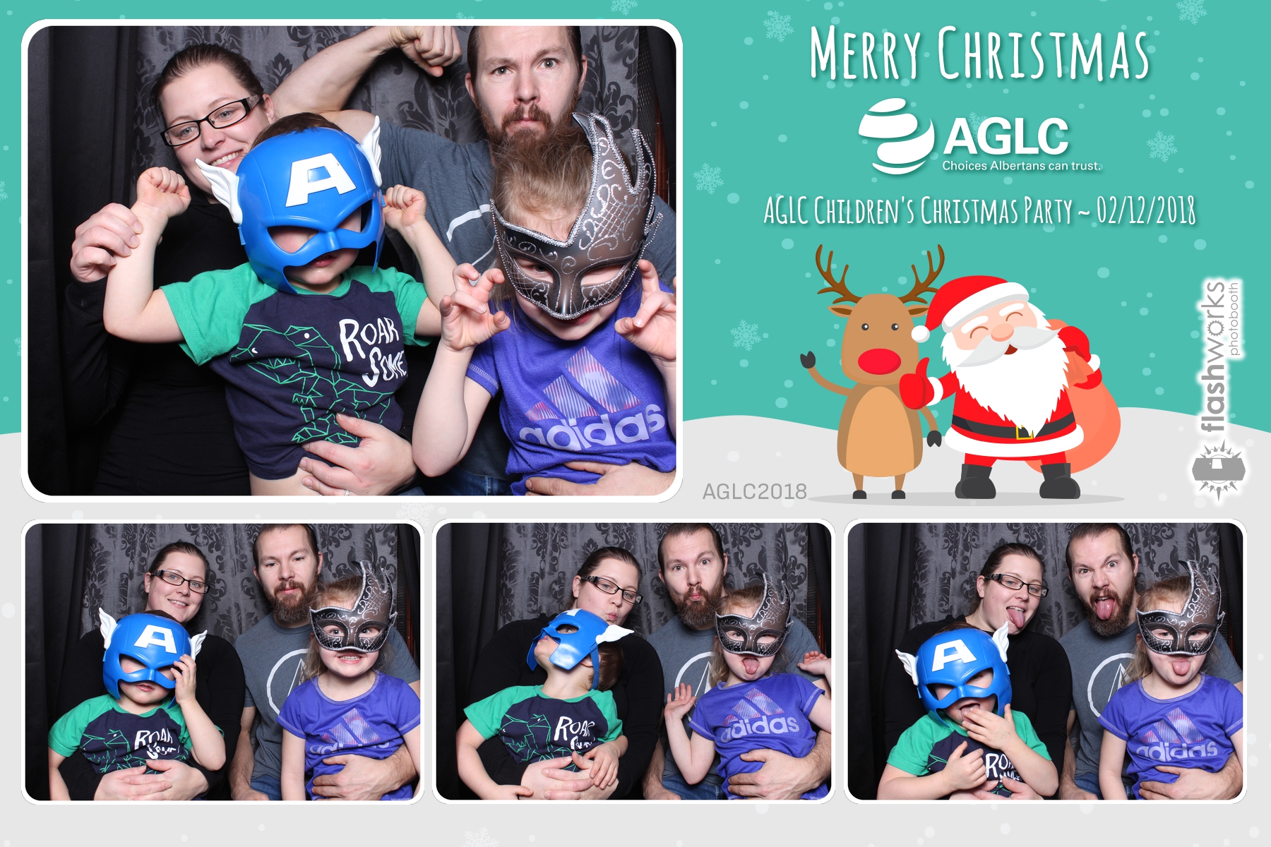AGLC Children's Christmas Party | View more photos from the event at gallery.flashworksphotobooth.com/u/FlashworksPhotoboothInc/AGLC-Childrens-Christmas-Party