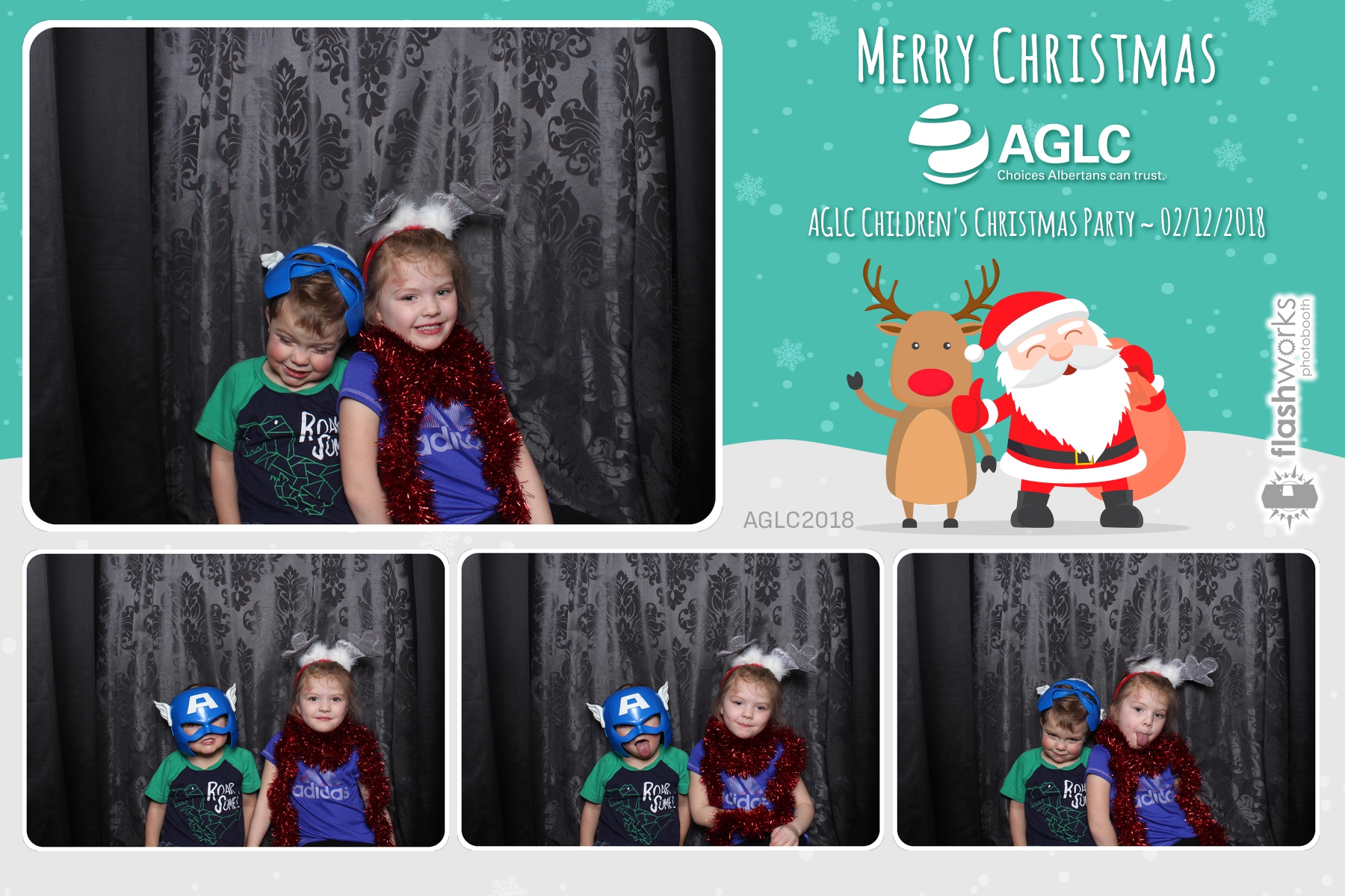 AGLC Children's Christmas Party | View more photos from the event at gallery.flashworksphotobooth.com/u/FlashworksPhotoboothInc/AGLC-Childrens-Christmas-Party