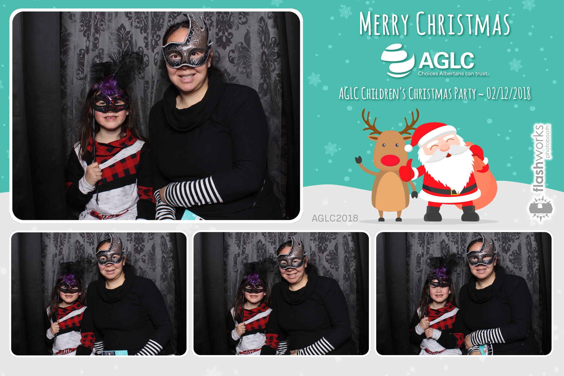 AGLC Children's Christmas Party | View more photos from the event at gallery.flashworksphotobooth.com/u/FlashworksPhotoboothInc/AGLC-Childrens-Christmas-Party