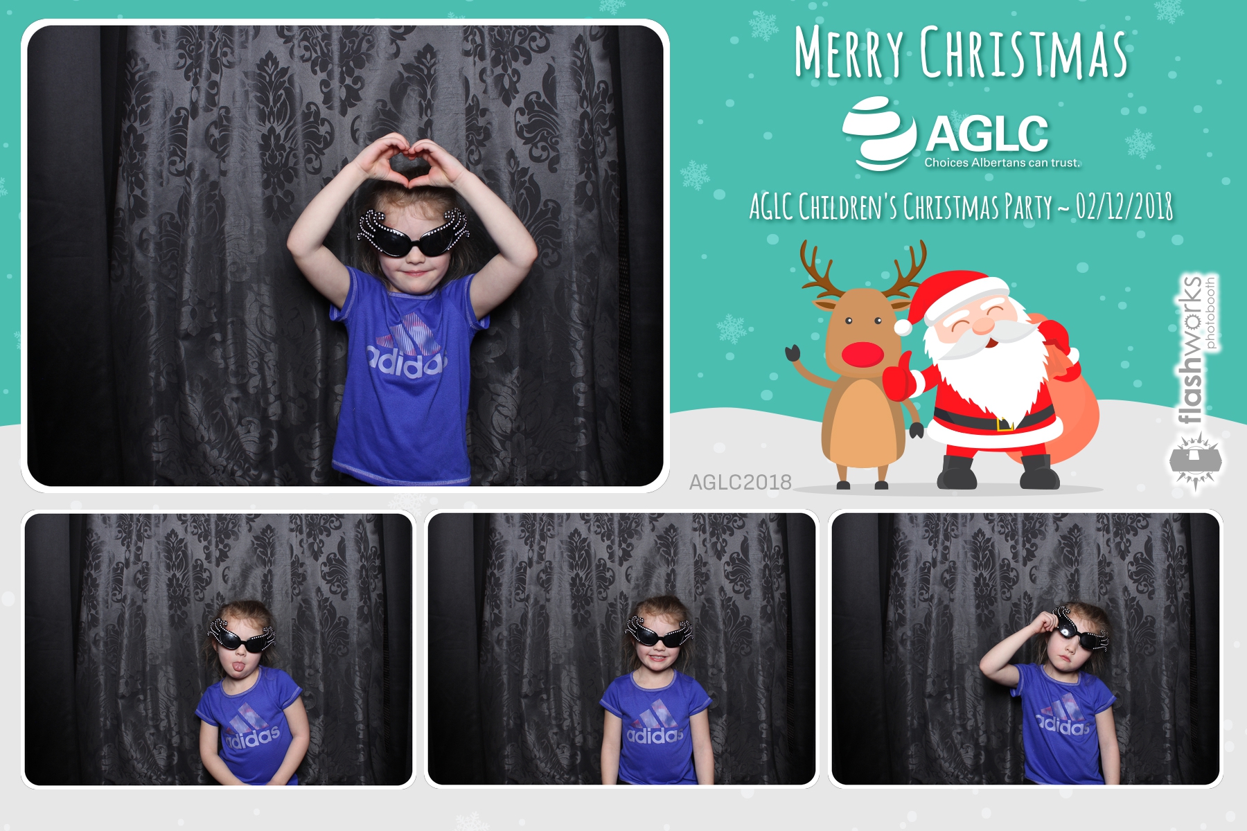 AGLC Children's Christmas Party | View more photos from the event at gallery.flashworksphotobooth.com/u/FlashworksPhotoboothInc/AGLC-Childrens-Christmas-Party