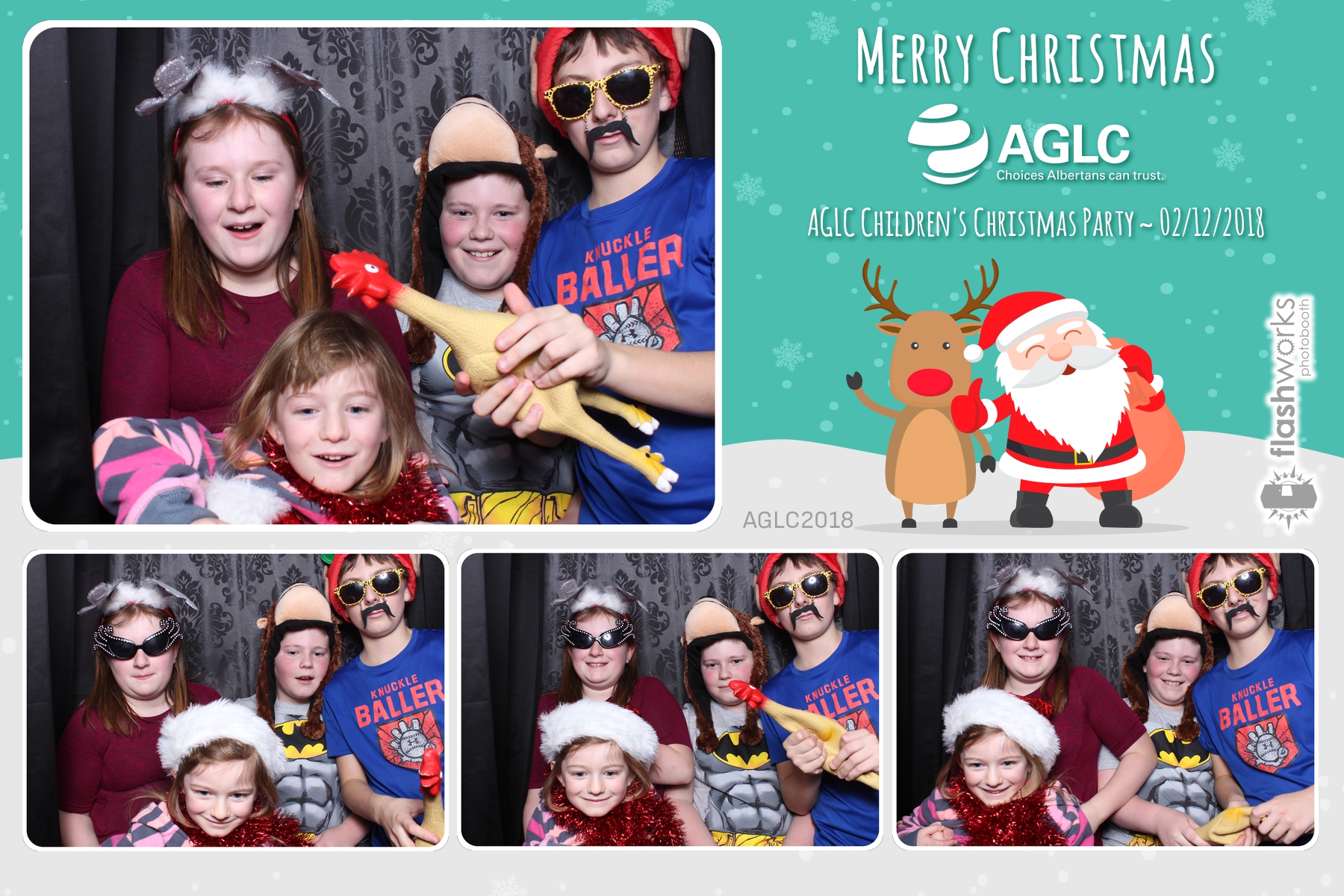AGLC Children's Christmas Party | View more photos from the event at gallery.flashworksphotobooth.com/u/FlashworksPhotoboothInc/AGLC-Childrens-Christmas-Party