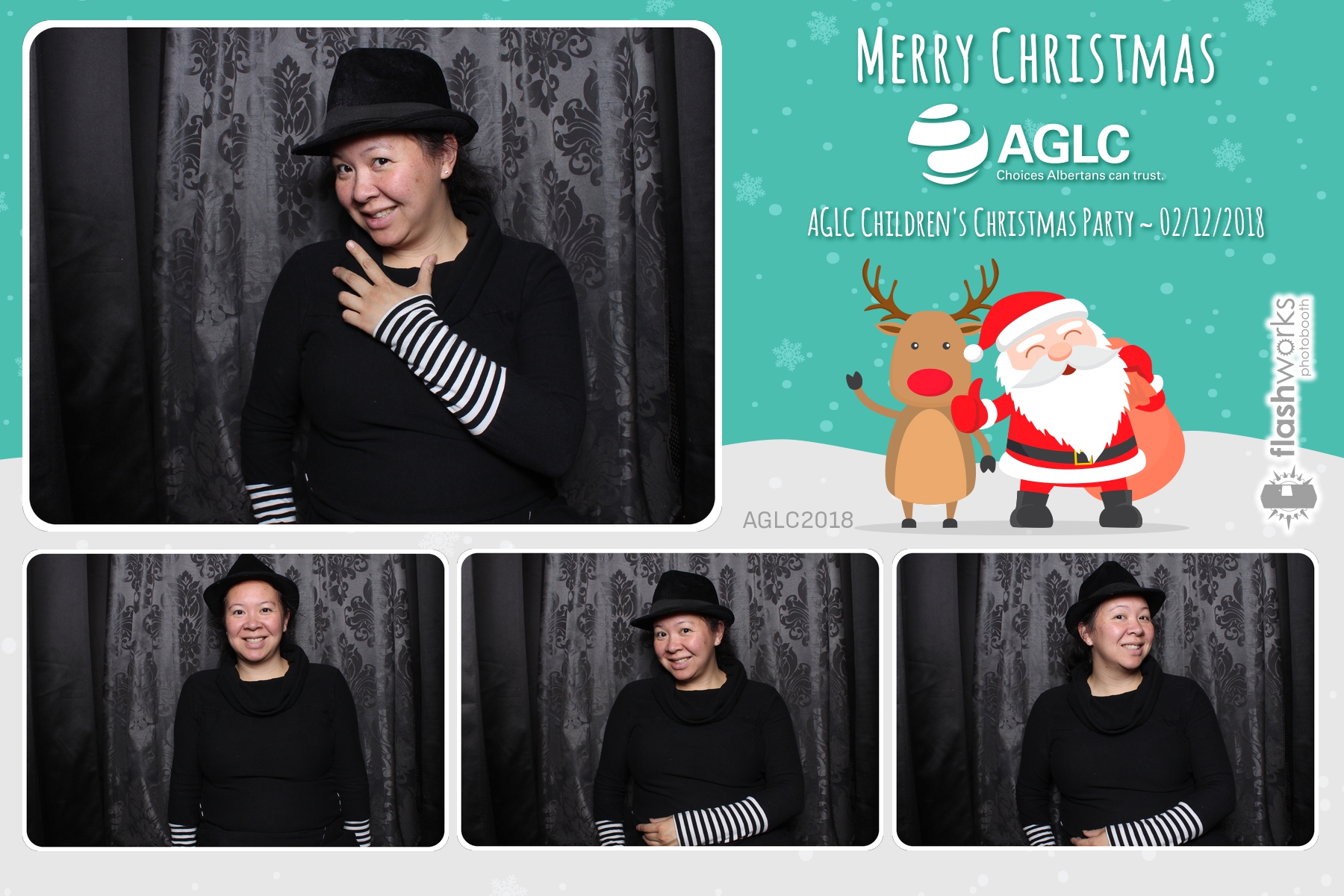 AGLC Children's Christmas Party | View more photos from the event at gallery.flashworksphotobooth.com/u/FlashworksPhotoboothInc/AGLC-Childrens-Christmas-Party