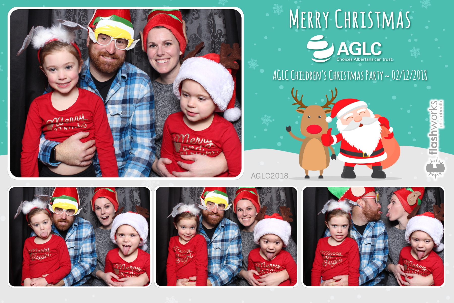 AGLC Children's Christmas Party | View more photos from the event at gallery.flashworksphotobooth.com/u/FlashworksPhotoboothInc/AGLC-Childrens-Christmas-Party