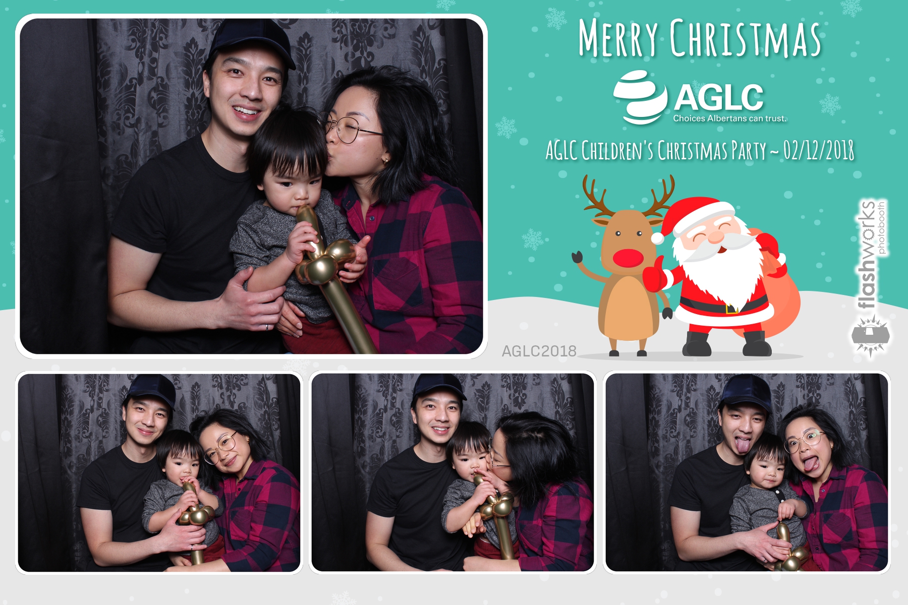 AGLC Children's Christmas Party | View more photos from the event at gallery.flashworksphotobooth.com/u/FlashworksPhotoboothInc/AGLC-Childrens-Christmas-Party