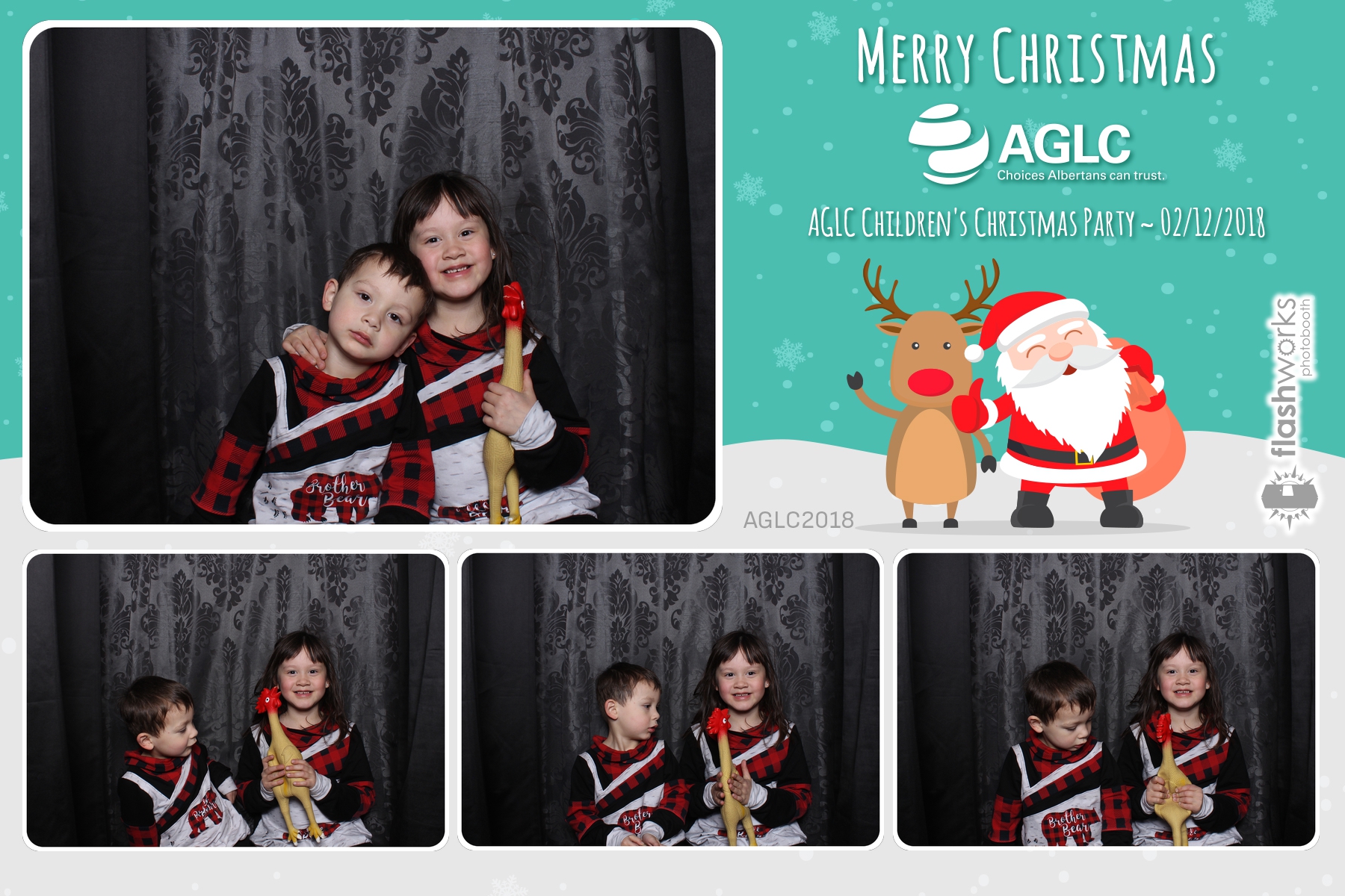 AGLC Children's Christmas Party | View more photos from the event at gallery.flashworksphotobooth.com/u/FlashworksPhotoboothInc/AGLC-Childrens-Christmas-Party