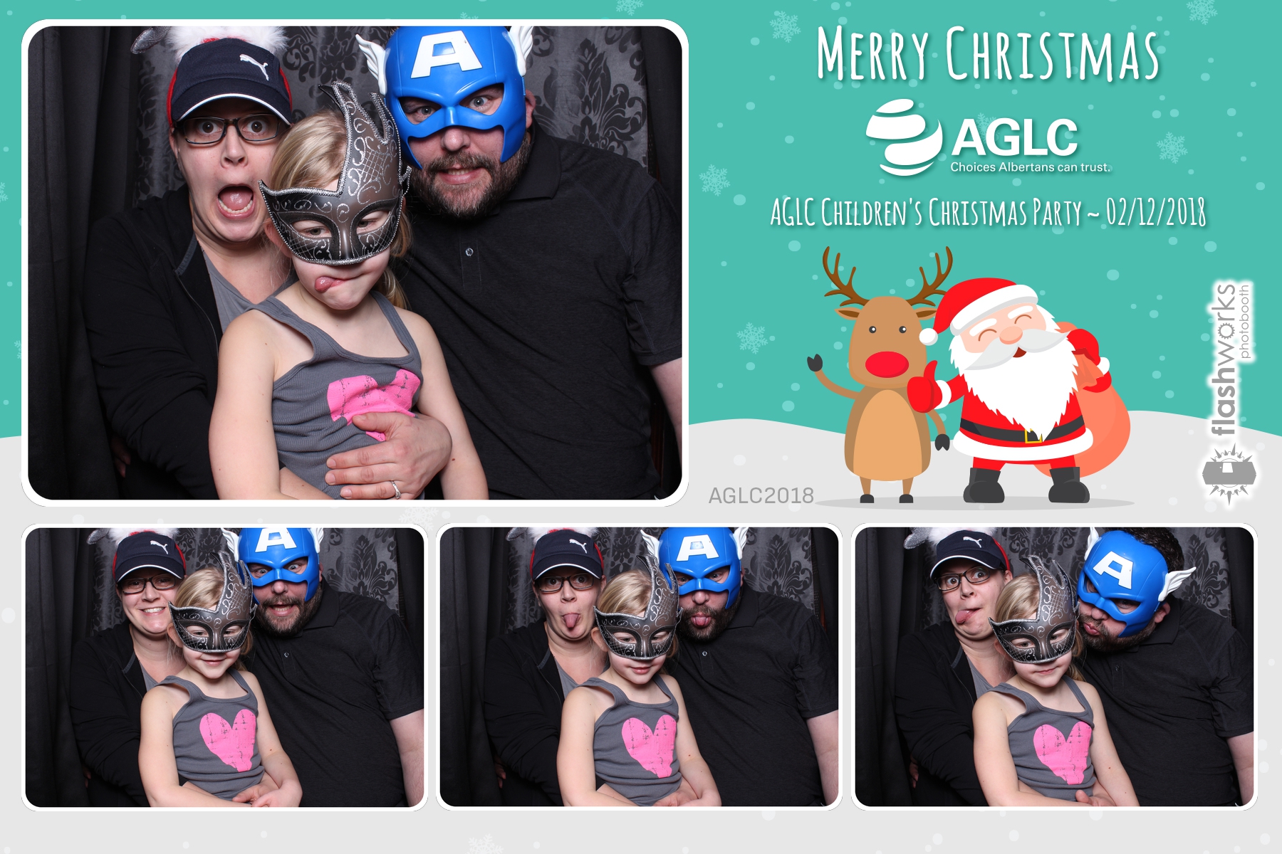 AGLC Children's Christmas Party | View more photos from the event at gallery.flashworksphotobooth.com/u/FlashworksPhotoboothInc/AGLC-Childrens-Christmas-Party