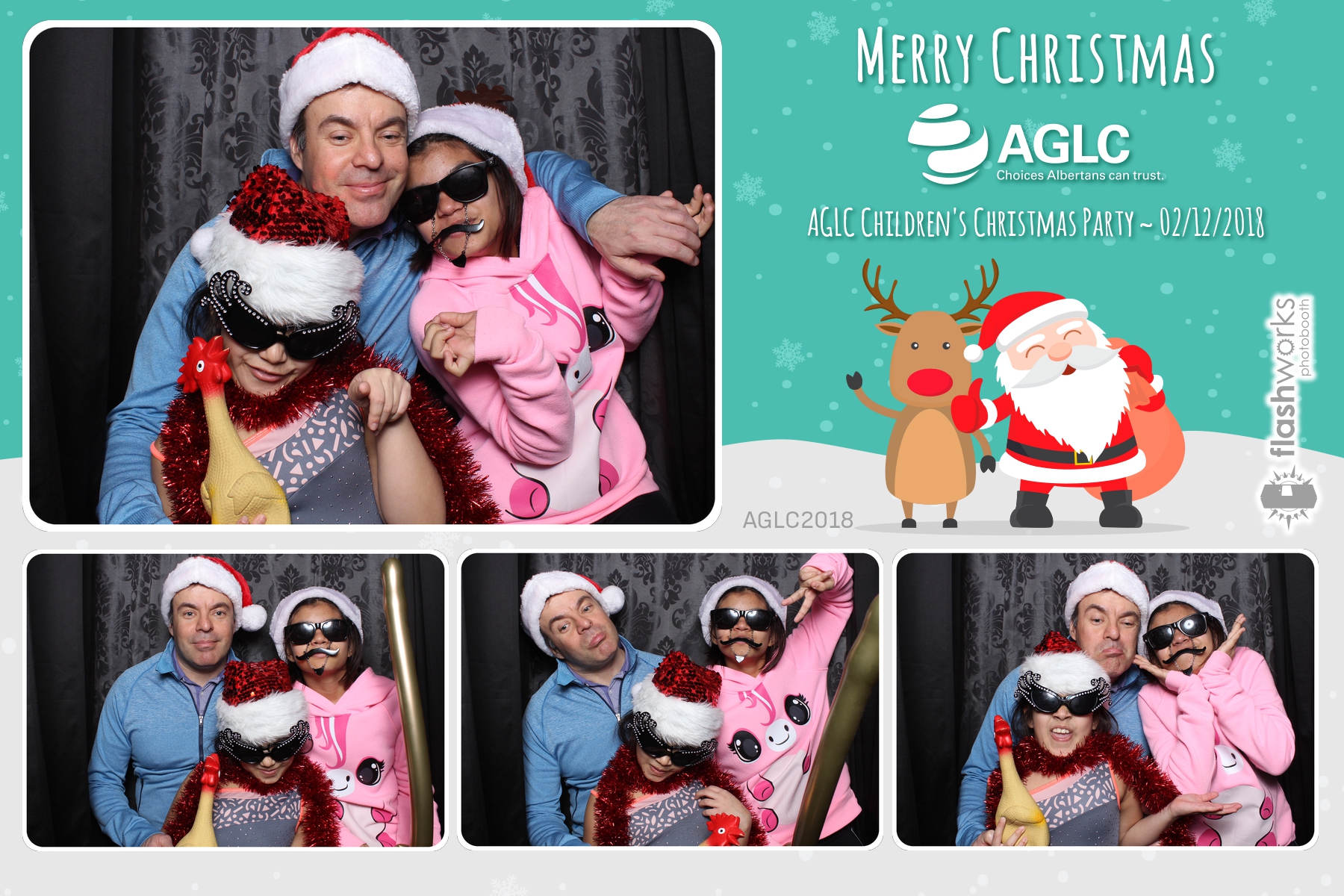 AGLC Children's Christmas Party | View more photos from the event at gallery.flashworksphotobooth.com/u/FlashworksPhotoboothInc/AGLC-Childrens-Christmas-Party