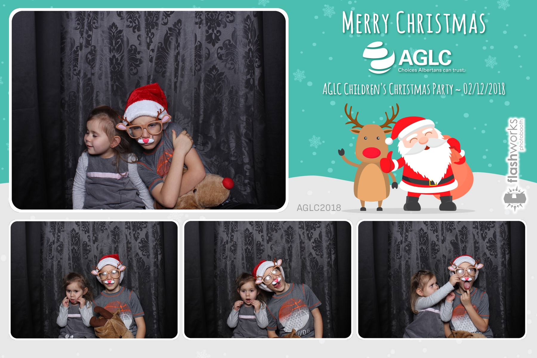 AGLC Children's Christmas Party | View more photos from the event at gallery.flashworksphotobooth.com/u/FlashworksPhotoboothInc/AGLC-Childrens-Christmas-Party