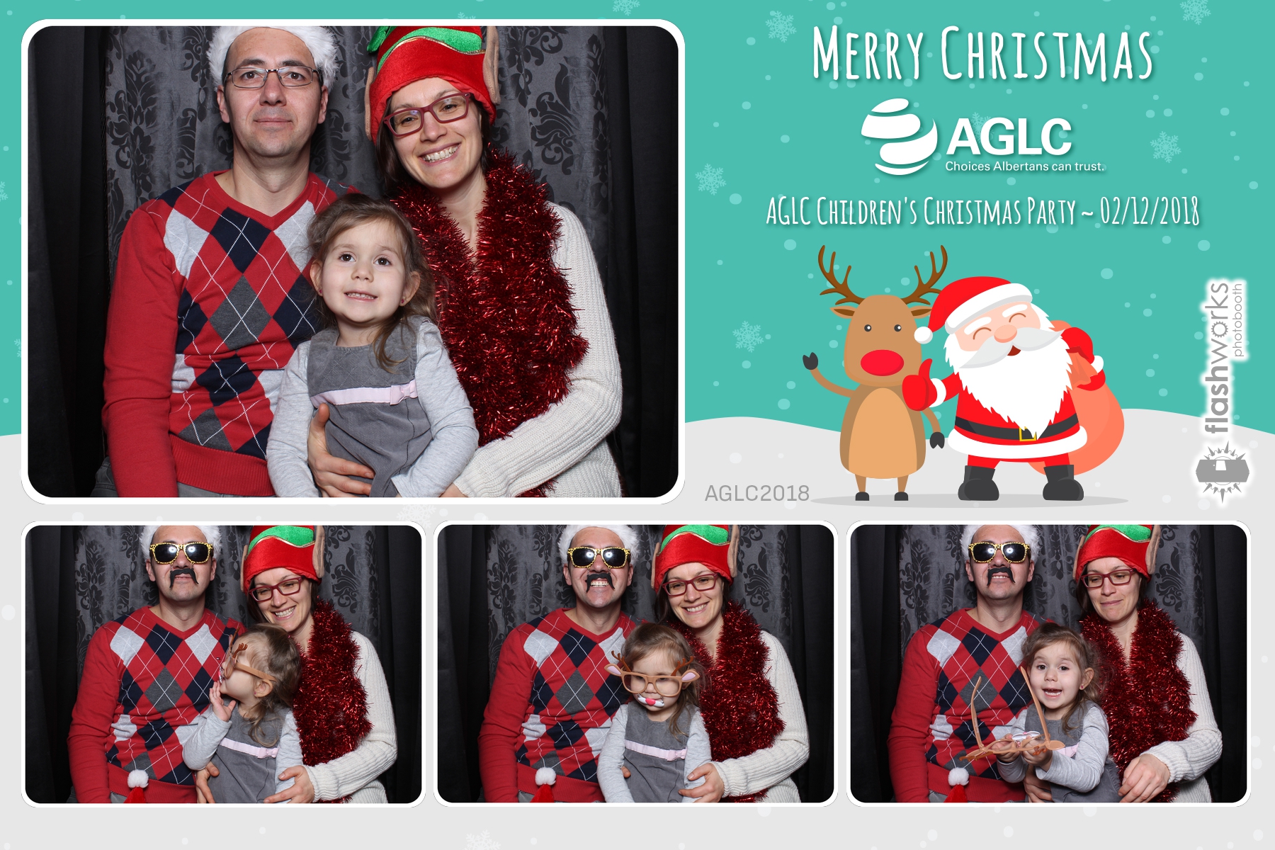 AGLC Children's Christmas Party | View more photos from the event at gallery.flashworksphotobooth.com/u/FlashworksPhotoboothInc/AGLC-Childrens-Christmas-Party