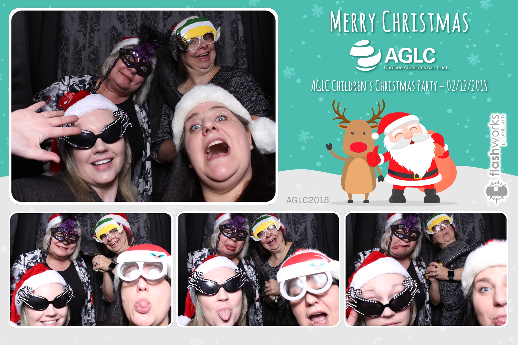 AGLC Children's Christmas Party | View more photos from the event at gallery.flashworksphotobooth.com/u/FlashworksPhotoboothInc/AGLC-Childrens-Christmas-Party