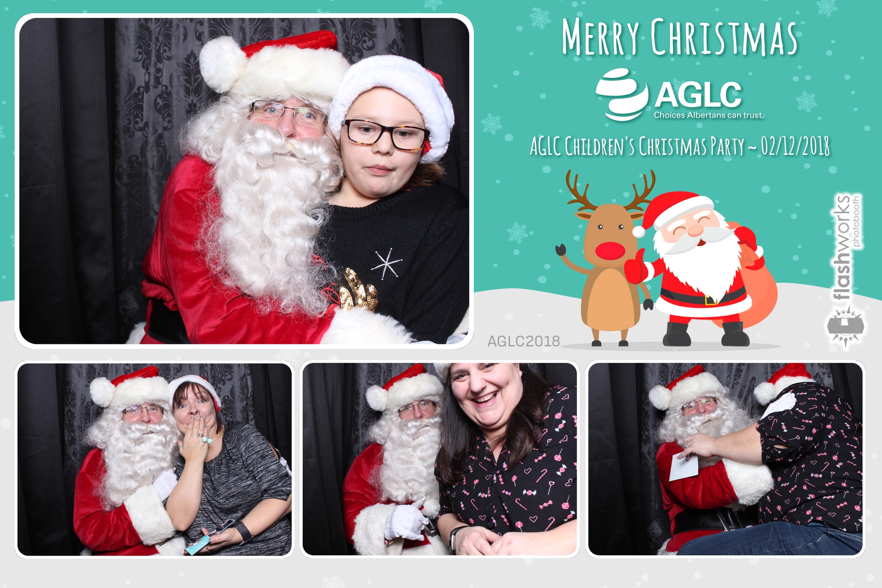 AGLC Children's Christmas Party | View more photos from the event at gallery.flashworksphotobooth.com/u/FlashworksPhotoboothInc/AGLC-Childrens-Christmas-Party
