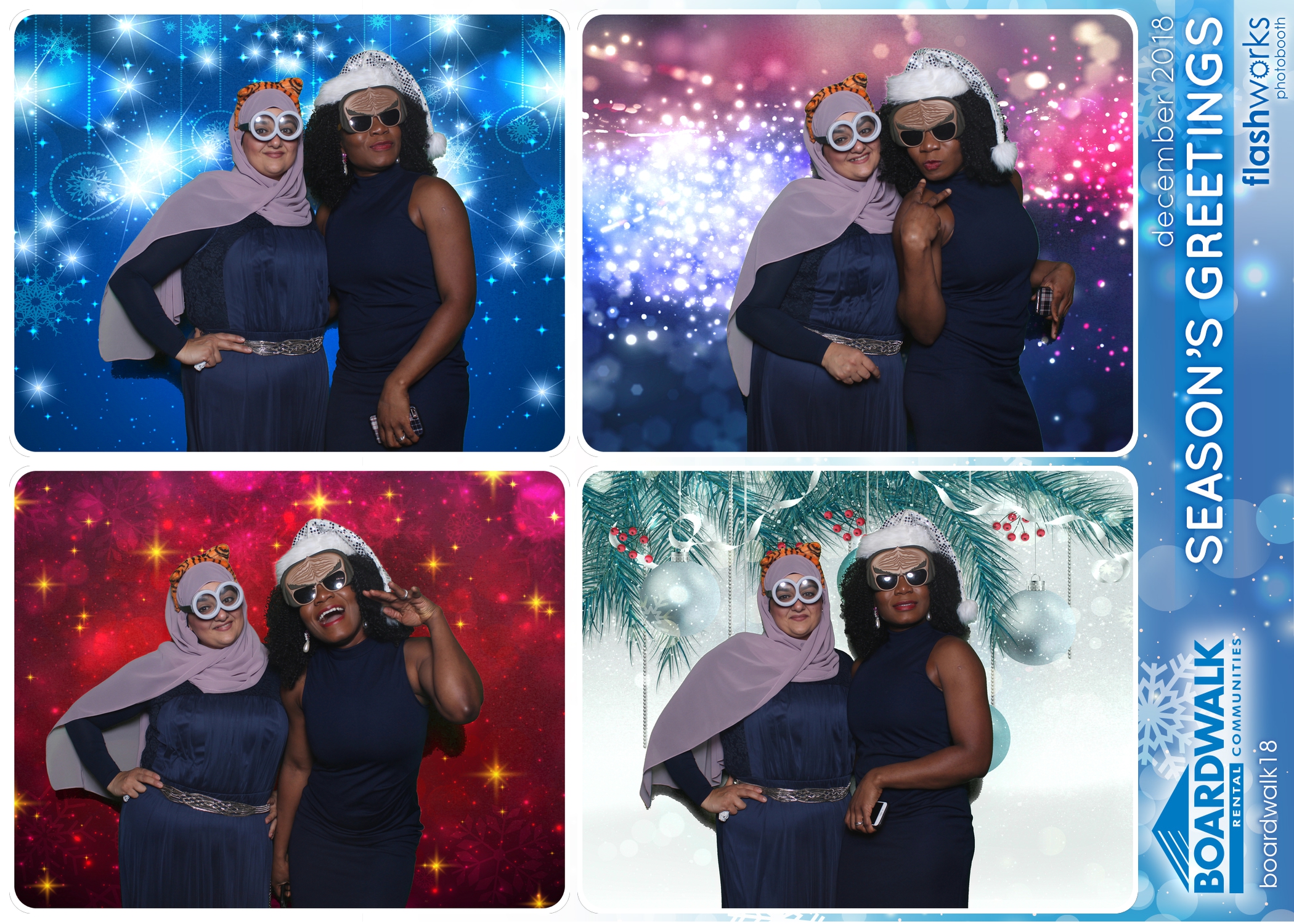 Boardwalk Rental Communities Christmas Party | View more photos from the event at gallery.flashworksphotobooth.com/u/FlashworksPhotoboothInc/Boardwalk-Rental-Communities-Christmas-Party