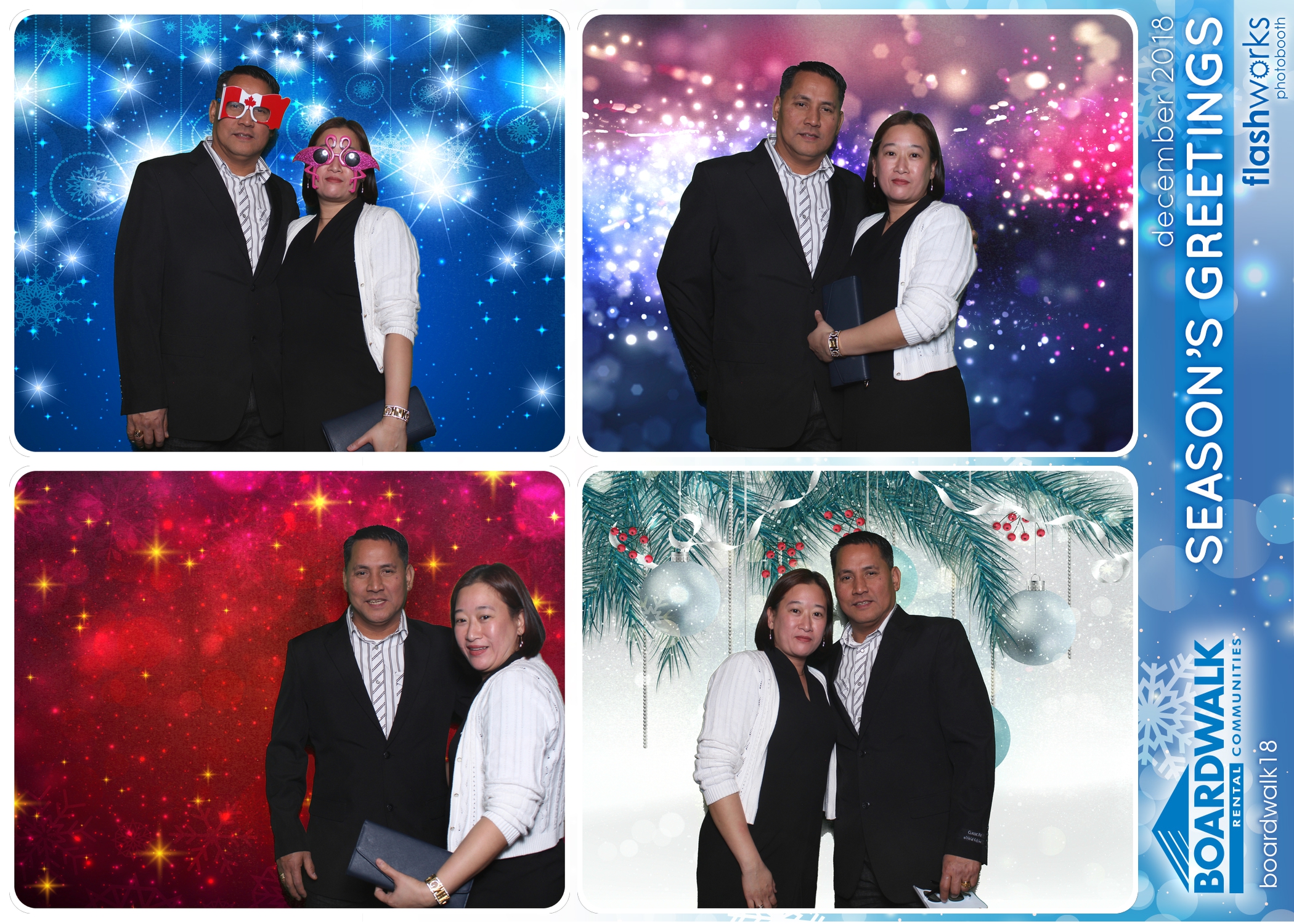Boardwalk Rental Communities Christmas Party | View more photos from the event at gallery.flashworksphotobooth.com/u/FlashworksPhotoboothInc/Boardwalk-Rental-Communities-Christmas-Party