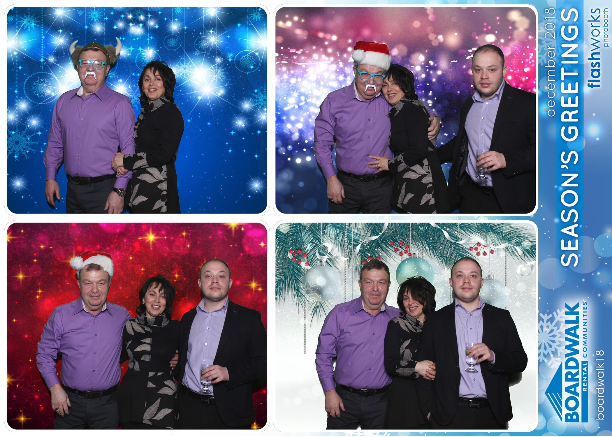 Boardwalk Rental Communities Christmas Party | View more photos from the event at gallery.flashworksphotobooth.com/u/FlashworksPhotoboothInc/Boardwalk-Rental-Communities-Christmas-Party